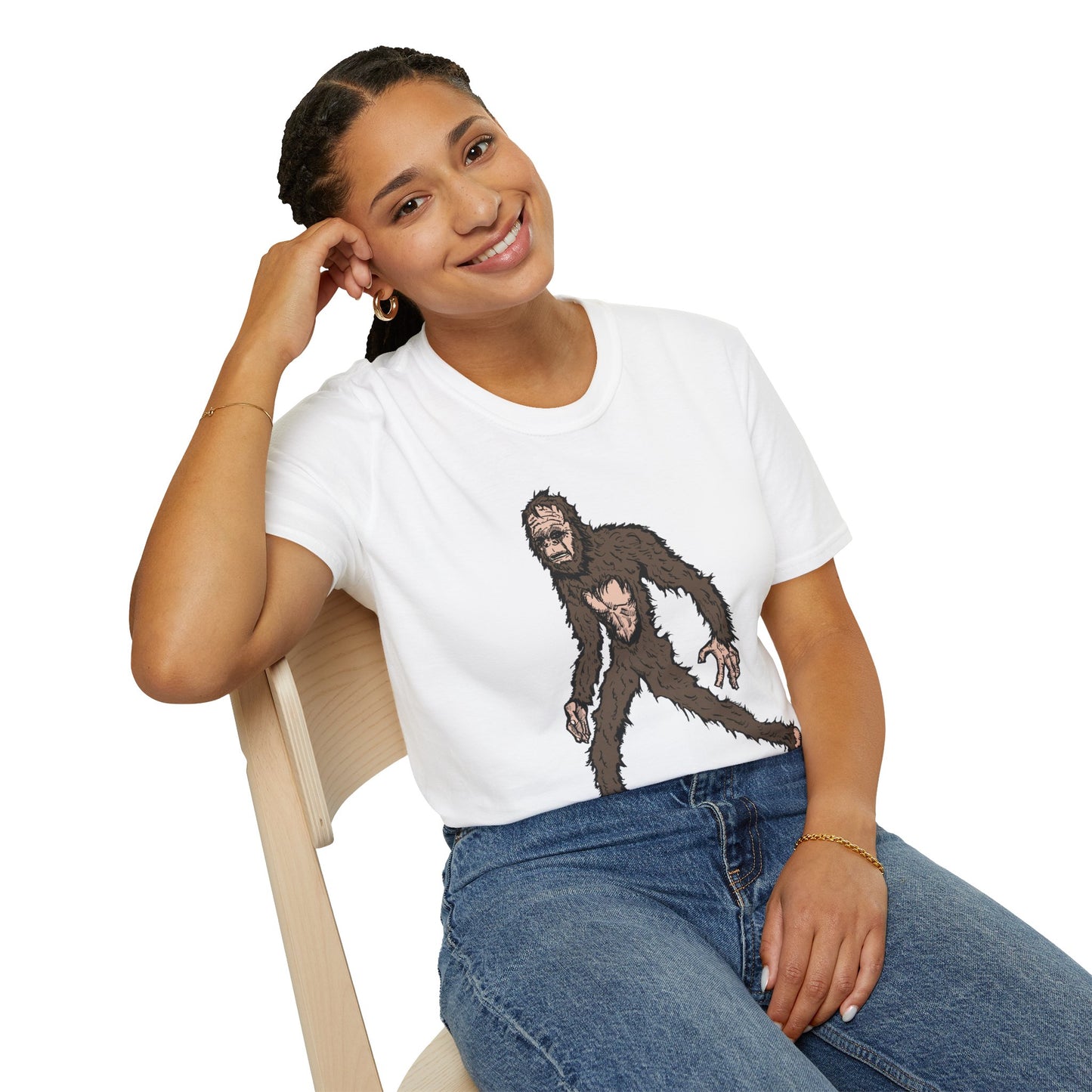 Bigfoot Stroll Unisex Softstyle T-Shirt