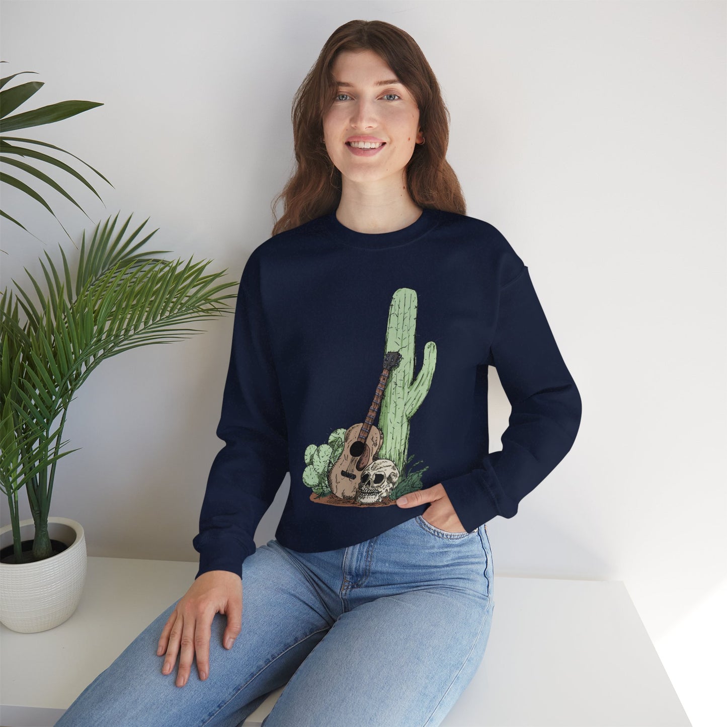 Cactus & Guitar Sweatshirt