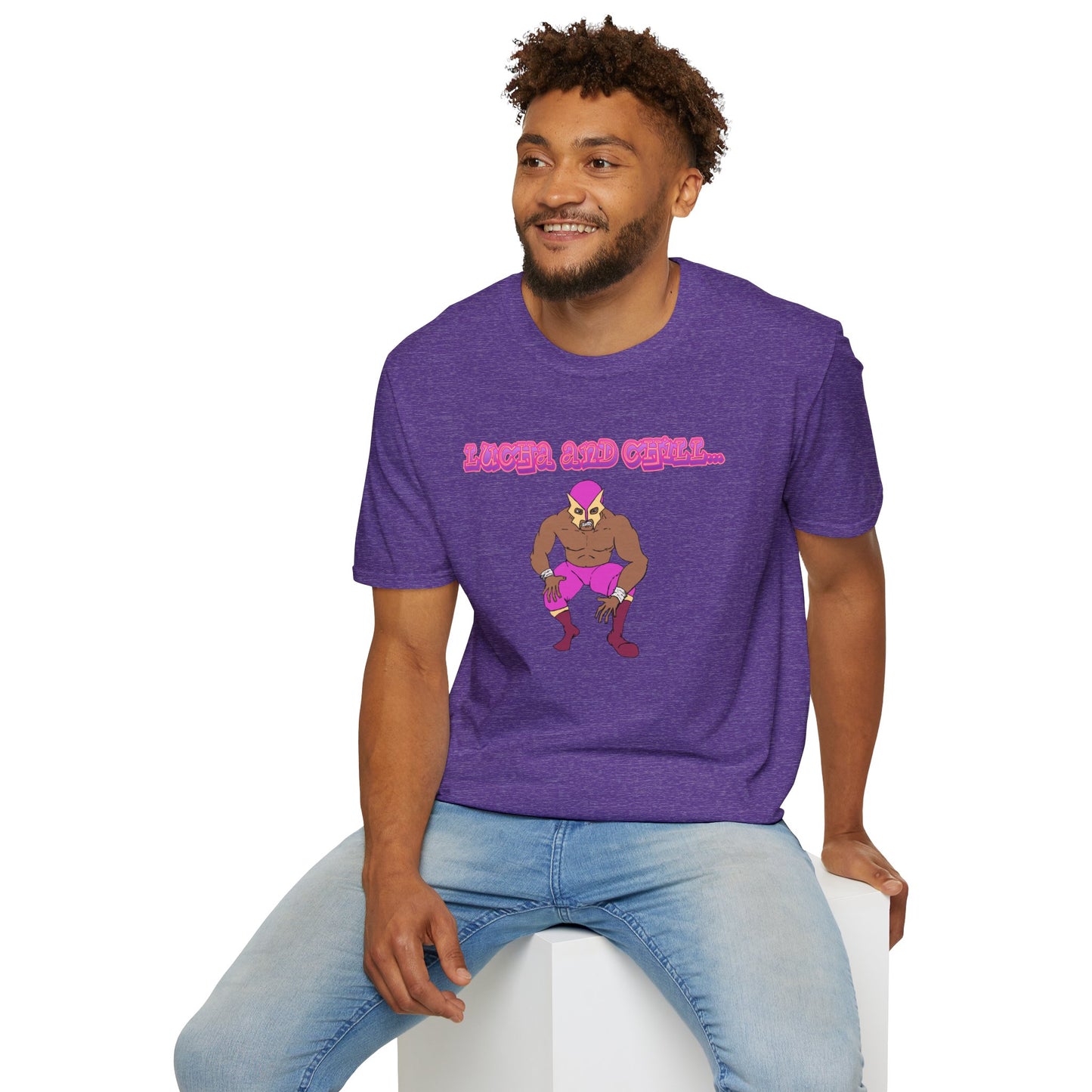 Lucha & Chill Unisex Softstyle T-Shirt