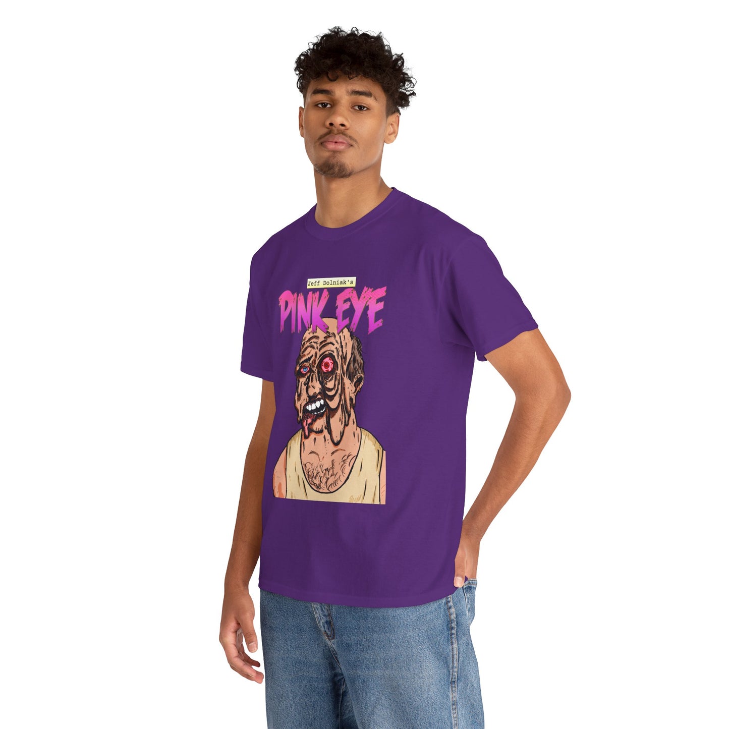 Pink Eye - Body Horror Illustration T-Shirt
