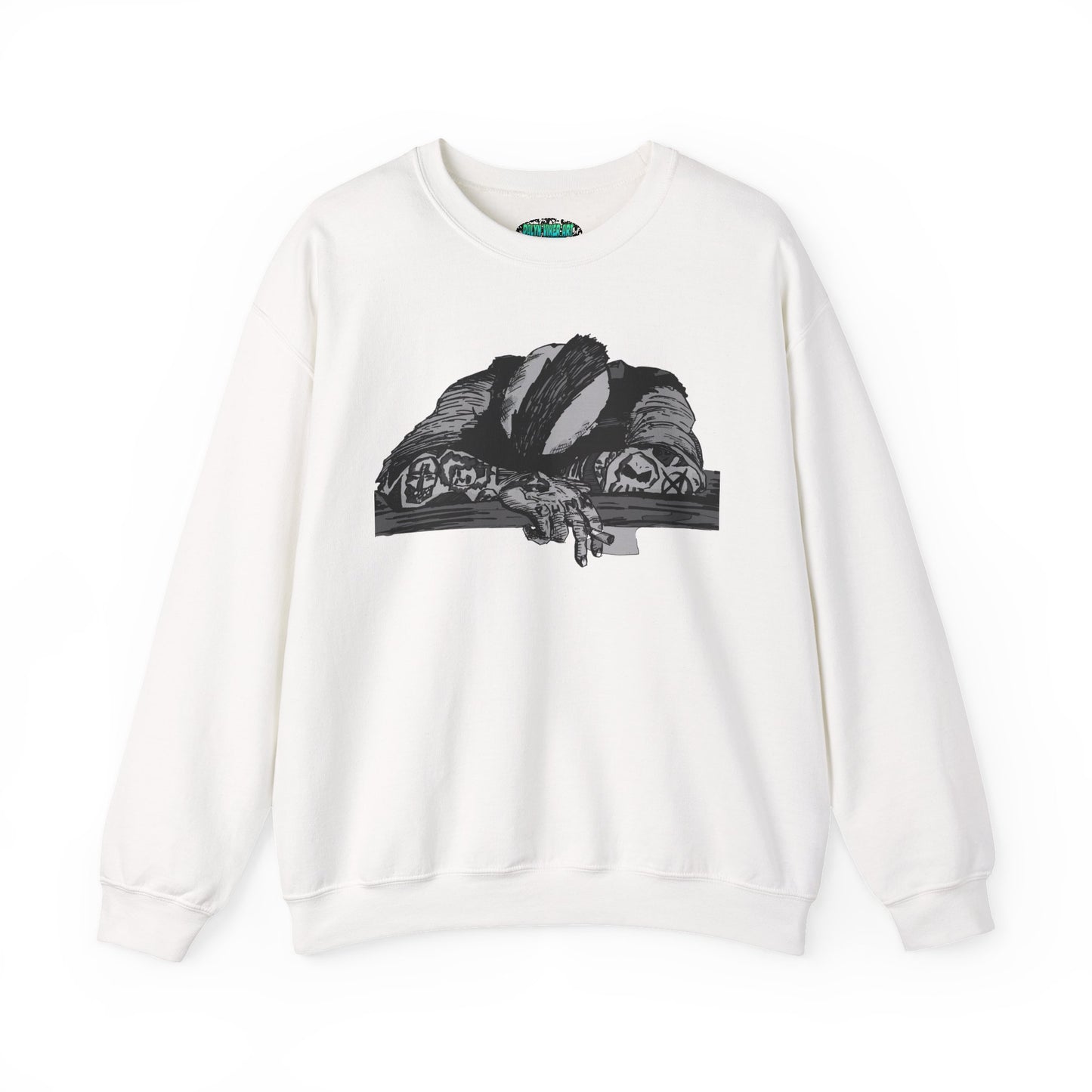 Punk and Done Graphic Crewneck Sweatshirt for Everyday Comfort