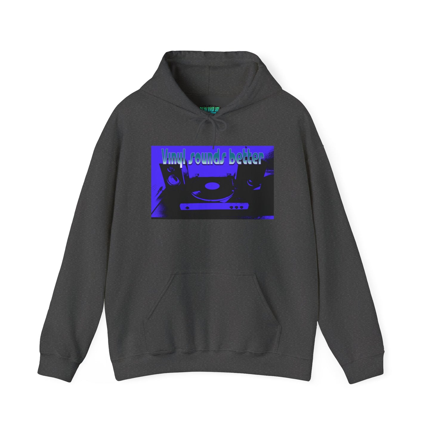 Vinyl Sounds Better Hoodie, Perfect for Music Lovers, Gift for DJs, Casual Wear, Comfortable Sweatshirt, Trendy Music Apparel