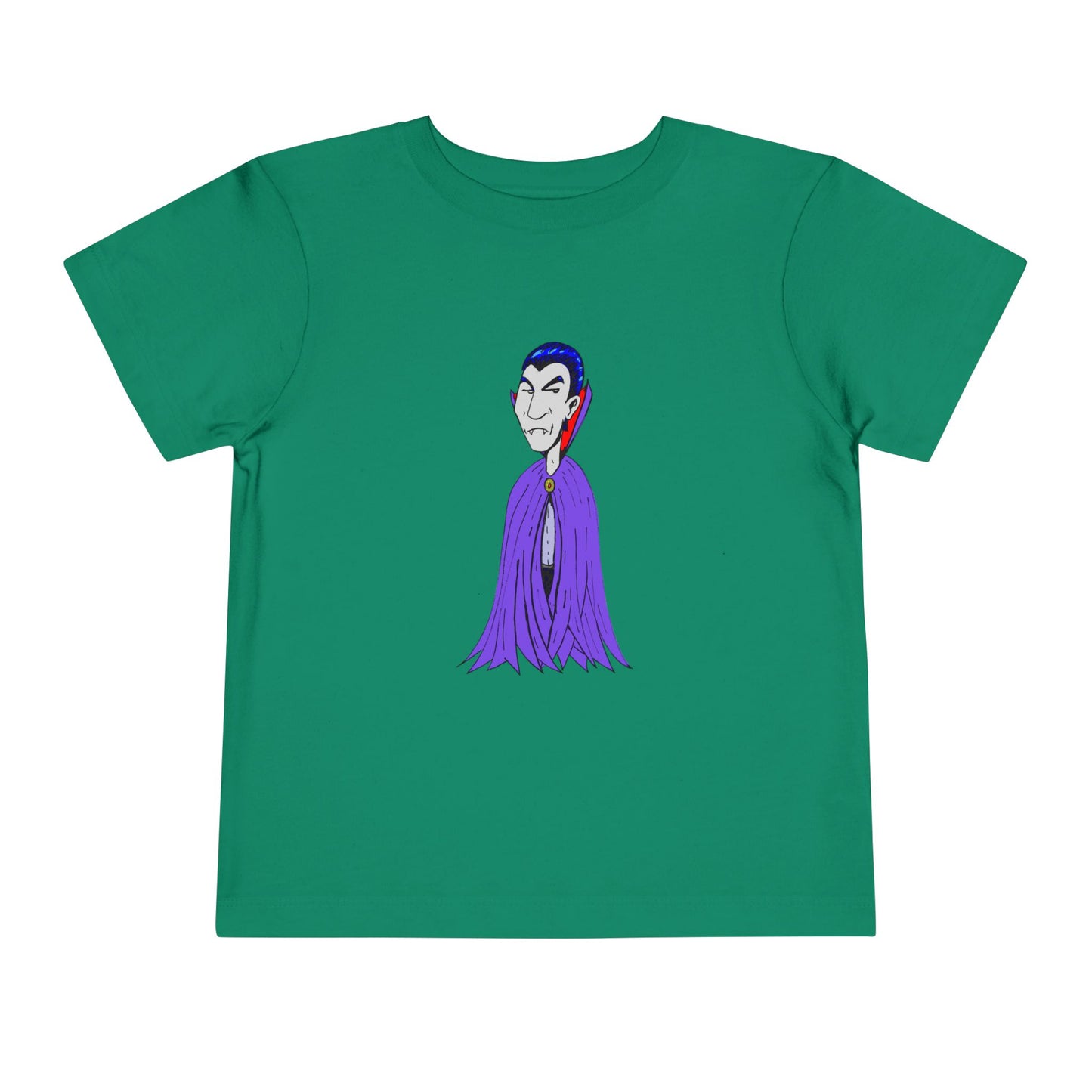 Toddler Tee — Cute Cartoon Vampire Graphic Shirt for Kids