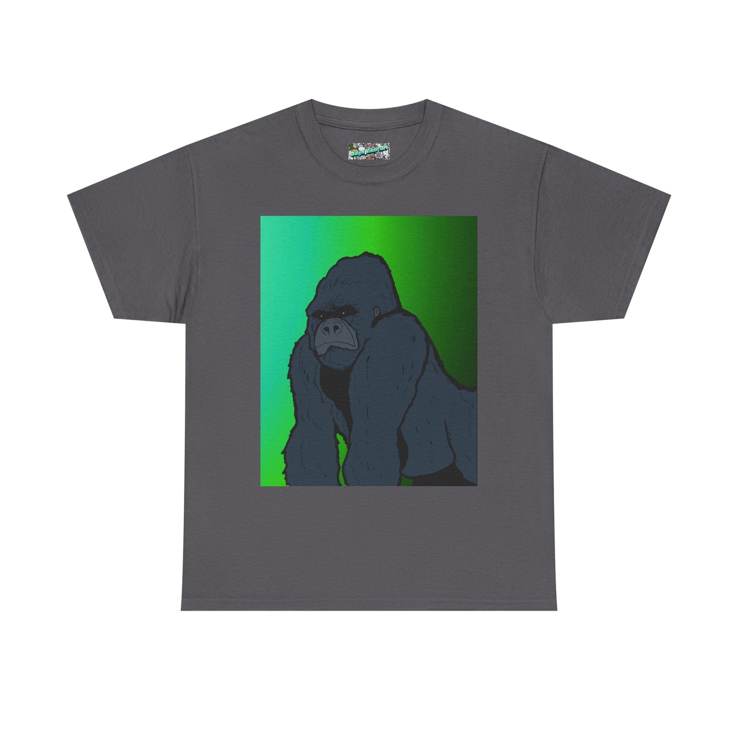 Gorilla Portrait Tee – Graphic Ape Illustration T-Shirt