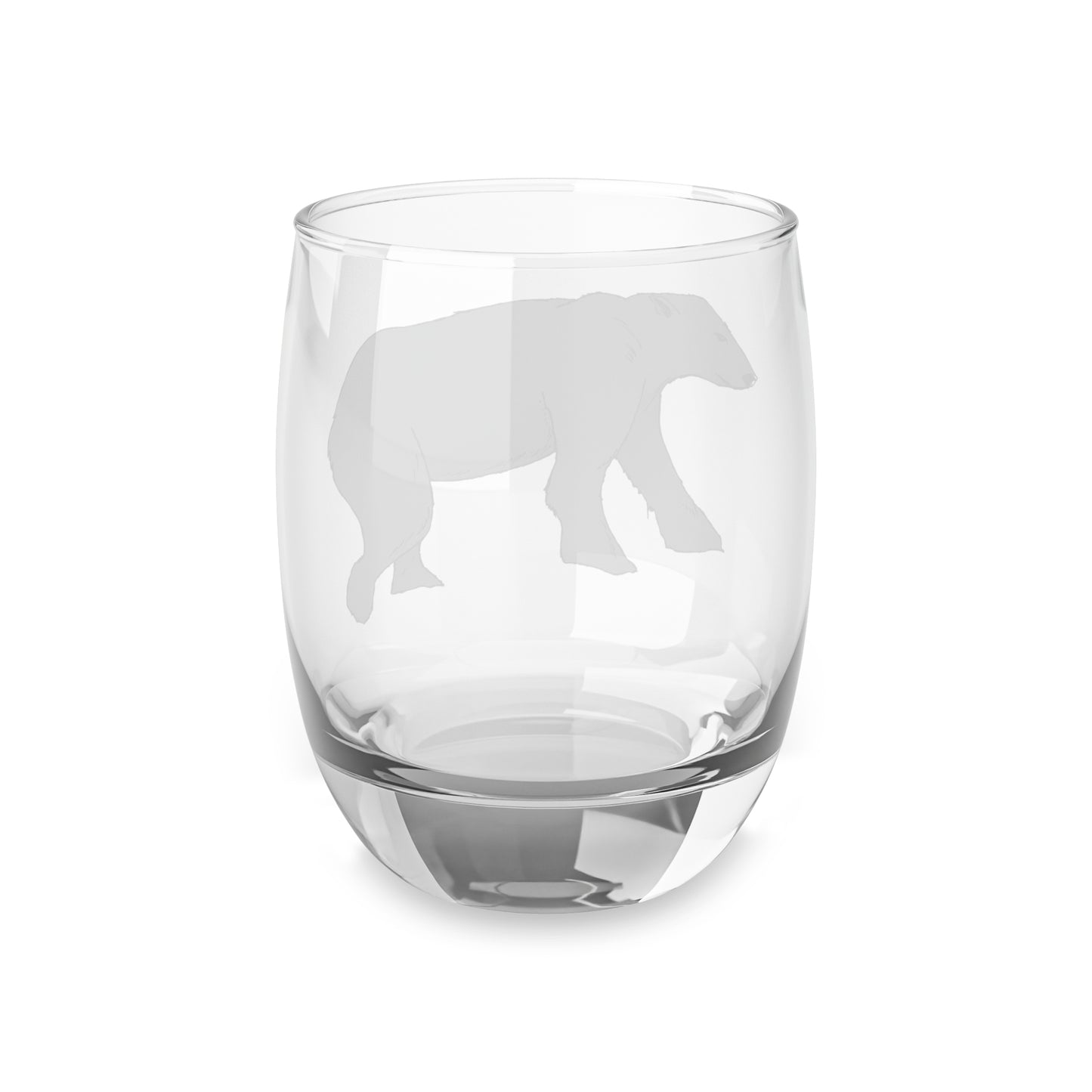 Polar Bear Whiskey Glass - Unique Barware for Spirit Lovers, Gift for Him, Ice Cream Cup, Animal Design, Home Decor