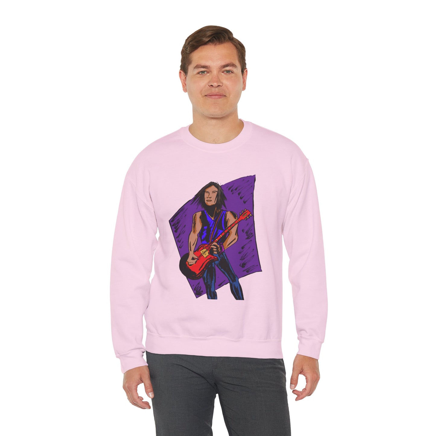 Rock Star Vintage Crewneck Sweatshirt