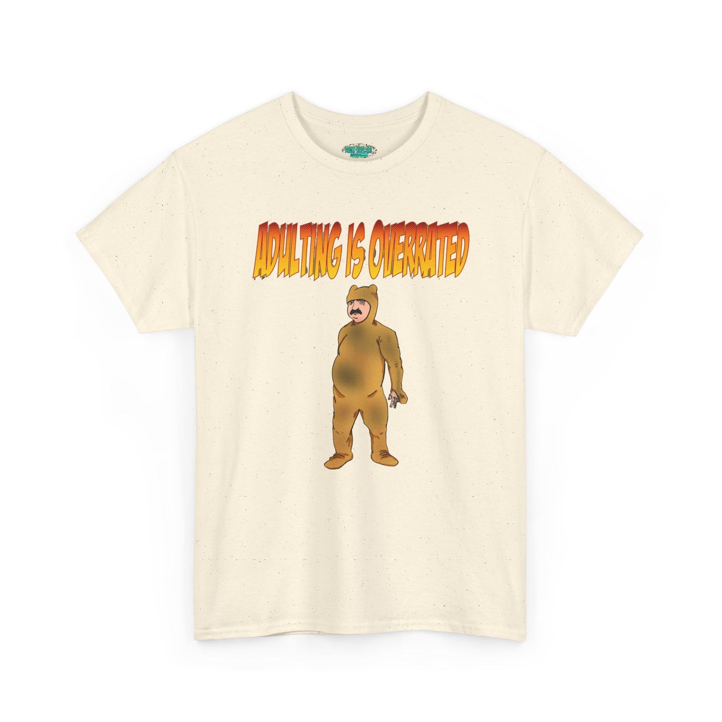 Funny Adulting is Overrated Unisex Heavy Cotton Tee