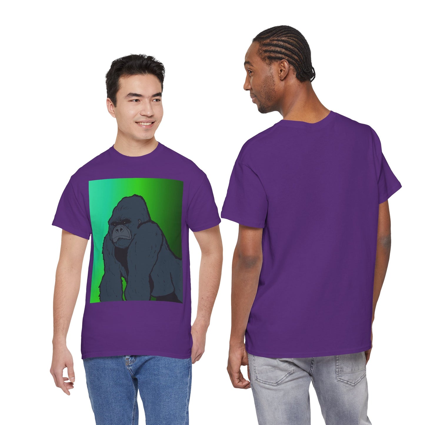 Gorilla Portrait Tee – Graphic Ape Illustration T-Shirt