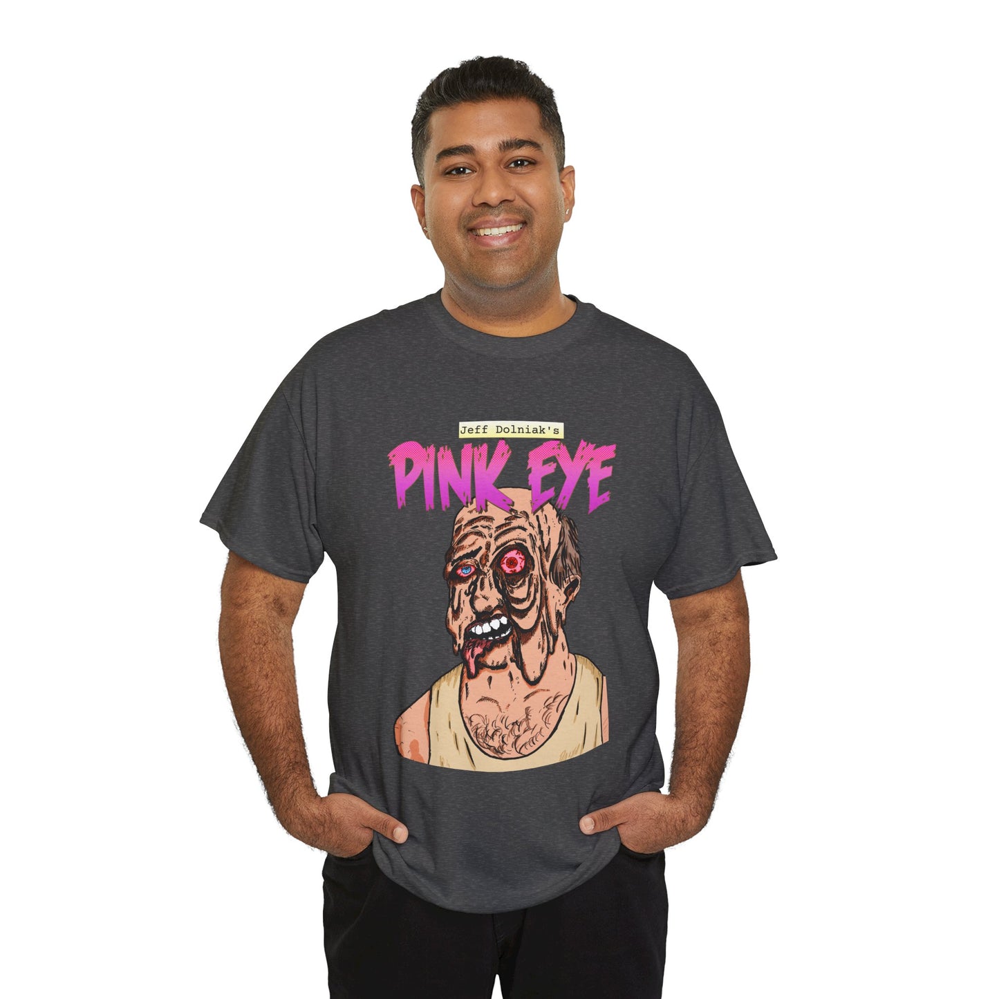 Pink Eye - Body Horror Illustration T-Shirt