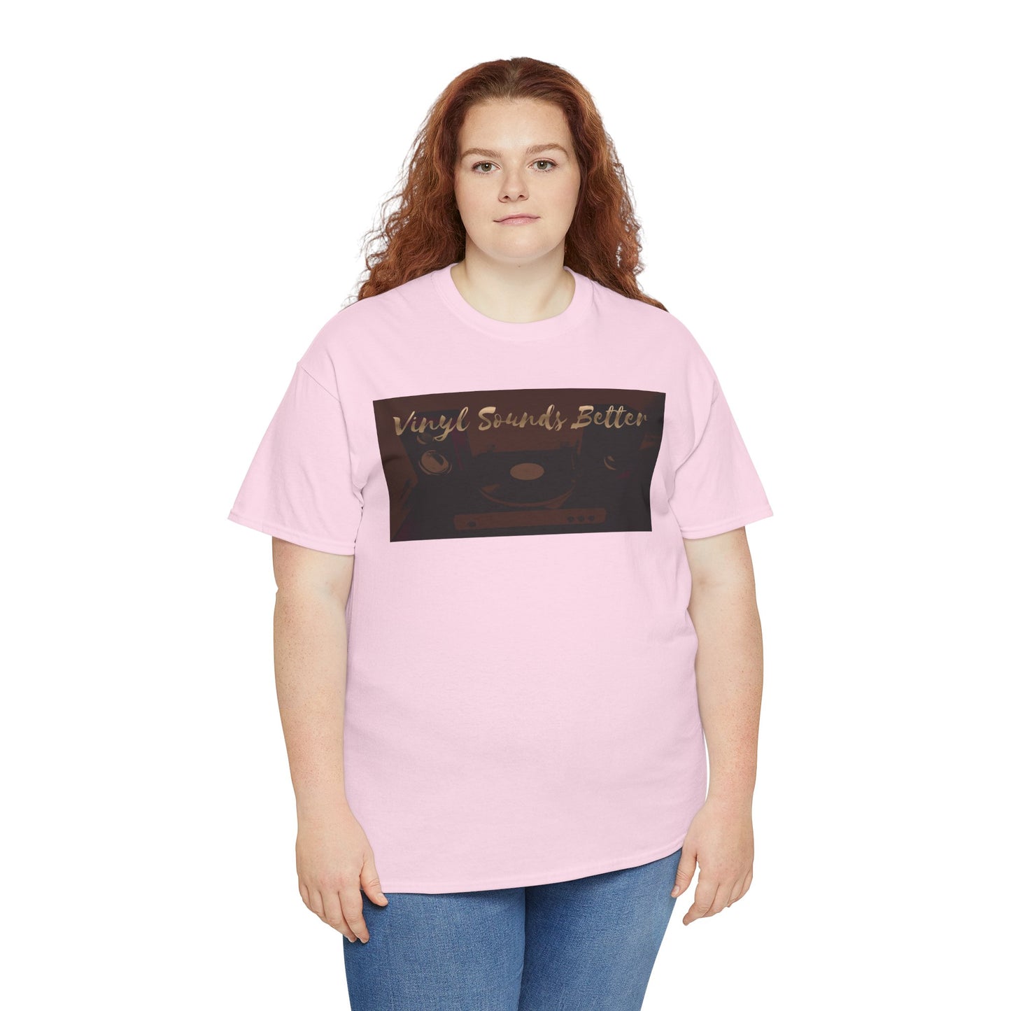 Vinyl Sounds Better T-Shirt — Retro Record Player Tee for Music Lovers