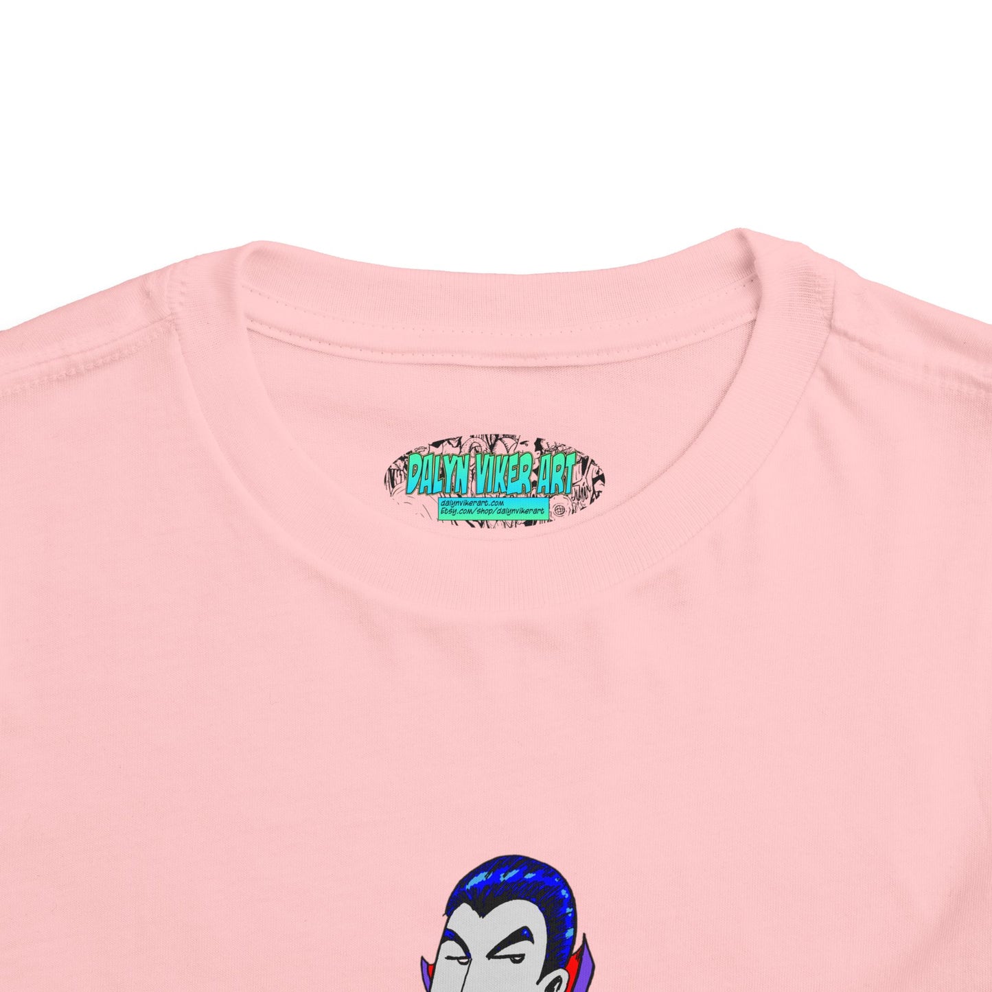 Toddler Tee — Cute Cartoon Vampire Graphic Shirt for Kids