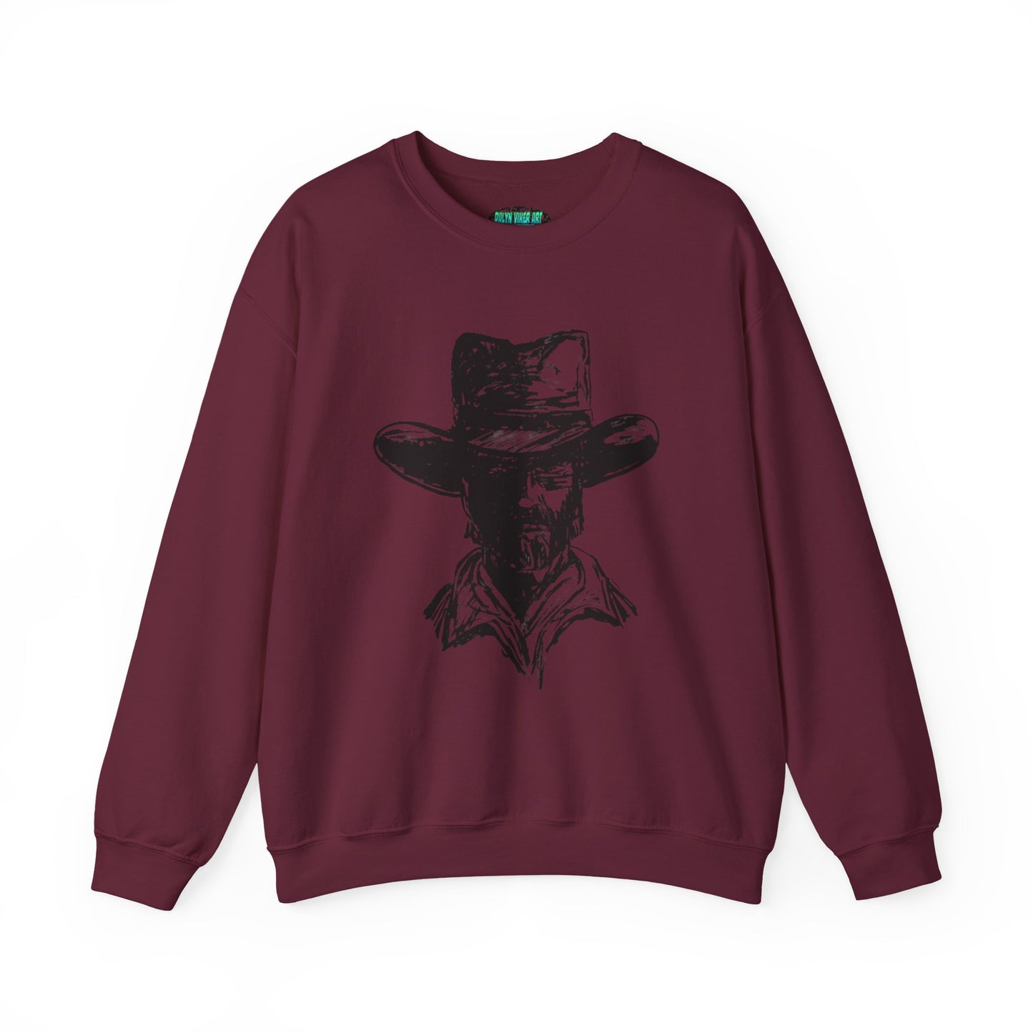 Cowboy Graphic Crewneck Sweatshirt