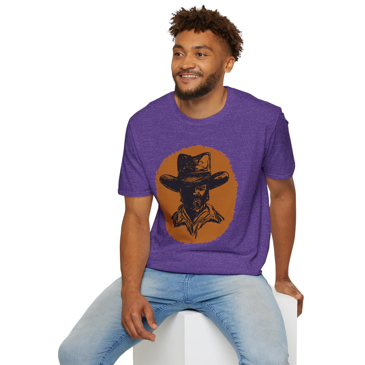 Southwest Cowboy Unisex T-Shirt - Western Rancher Design