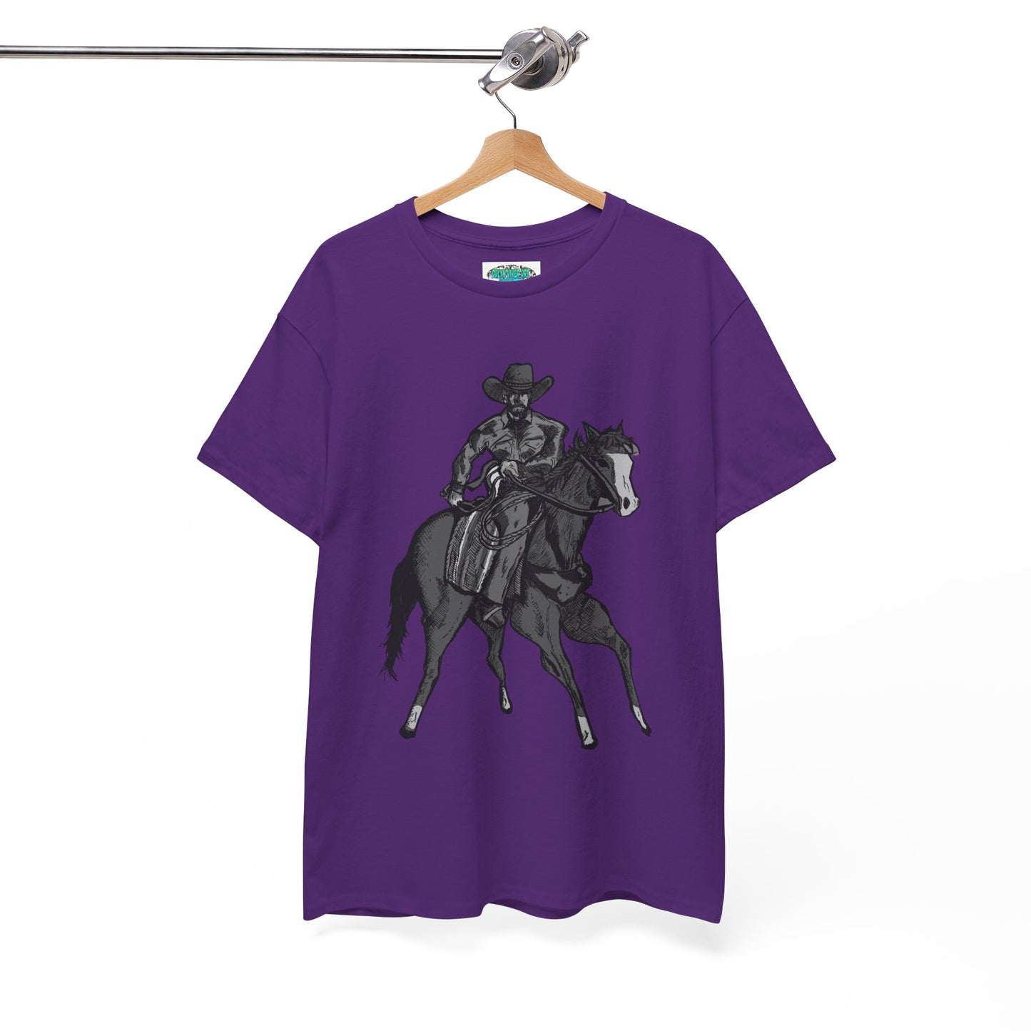 Cowboy on Horseback T‑Shirt — Vintage Western Rodeo Tee