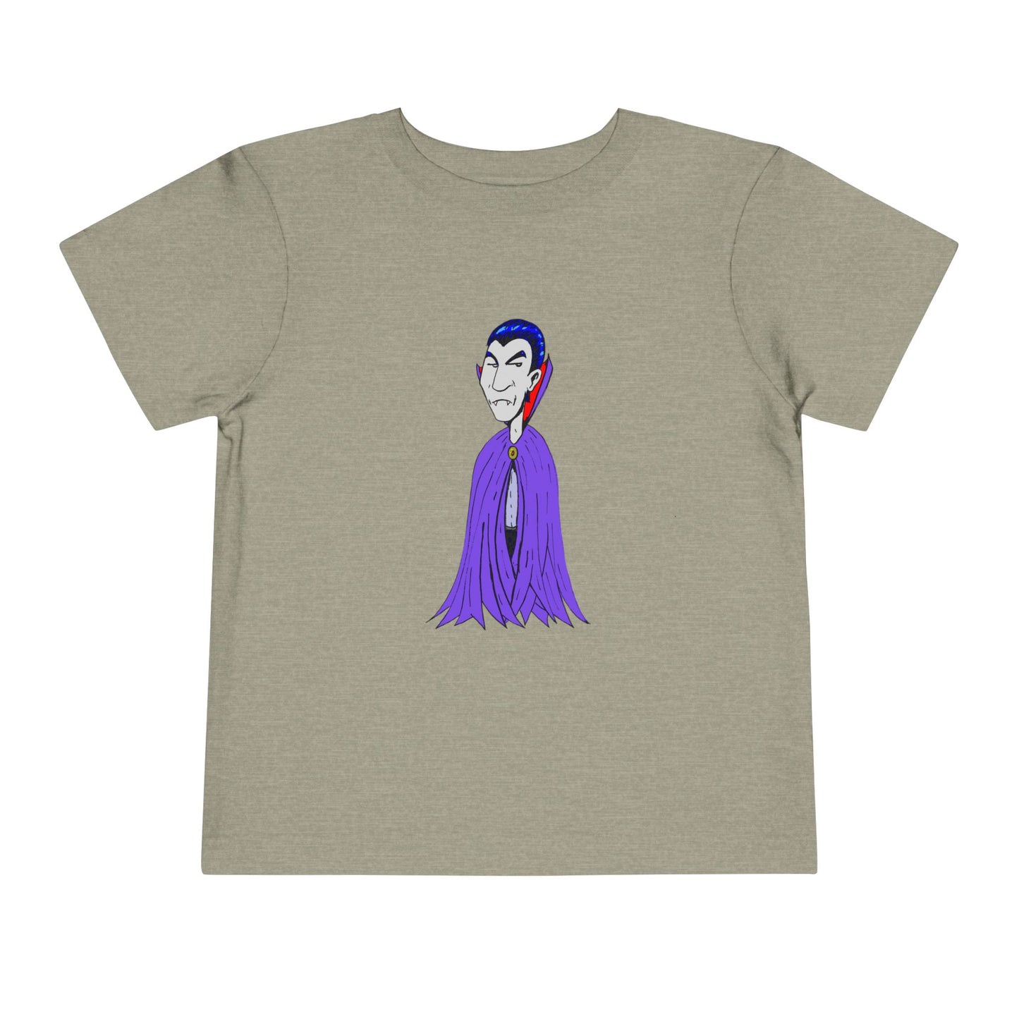 Toddler Tee — Cute Cartoon Vampire Graphic Shirt for Kids