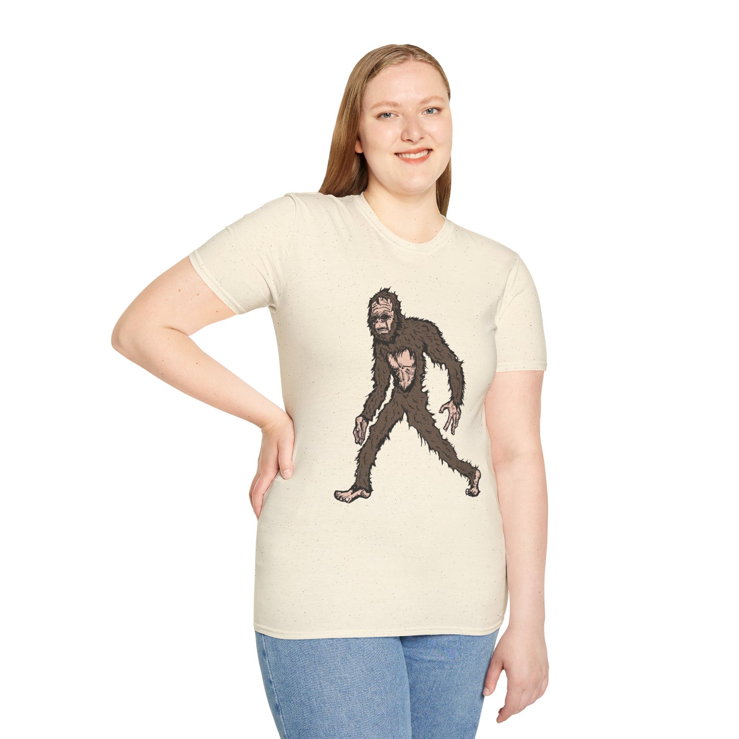 Bigfoot Stroll Unisex Softstyle T-Shirt