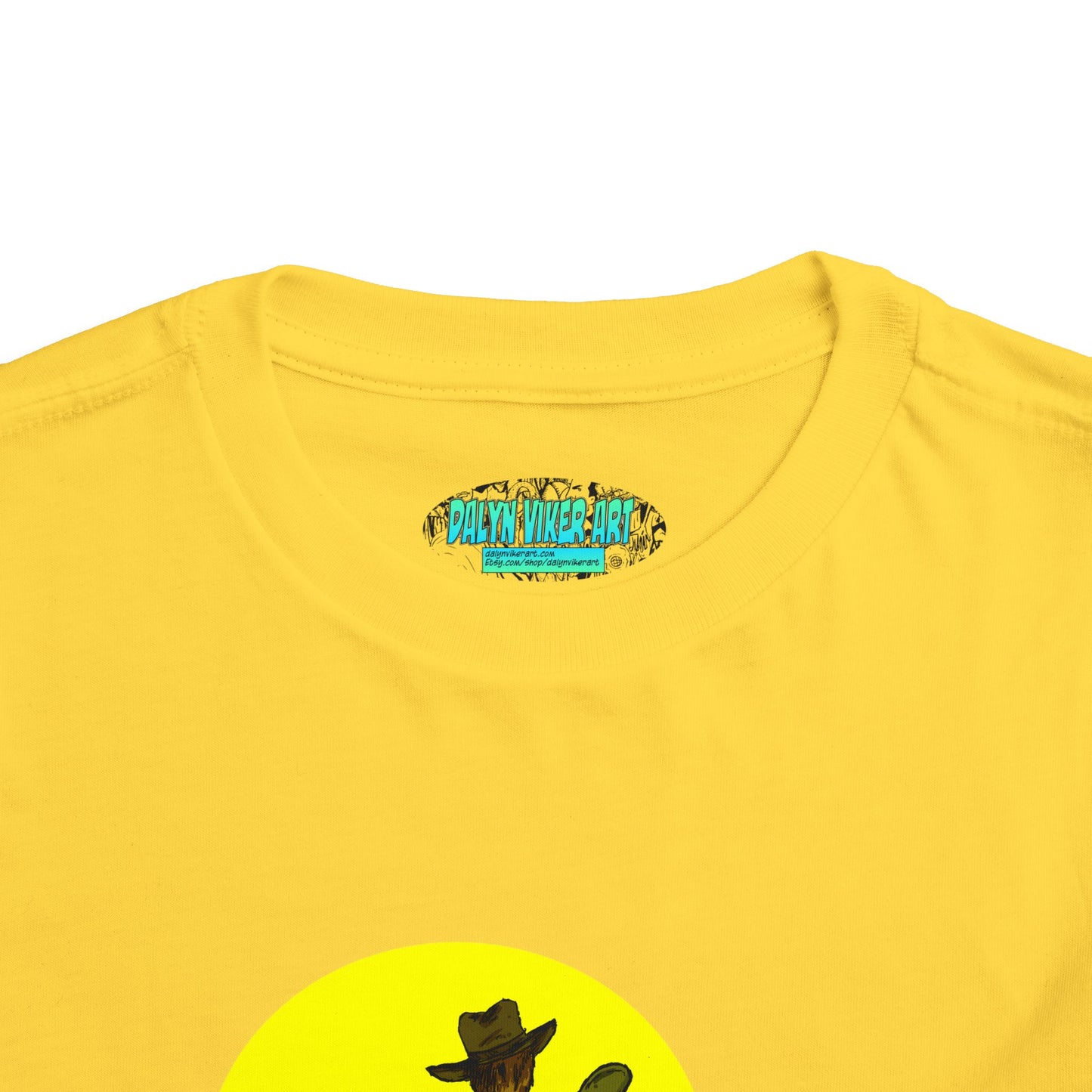 Toddler Tee — Colorful Cowboy Guitar Kids Shirt