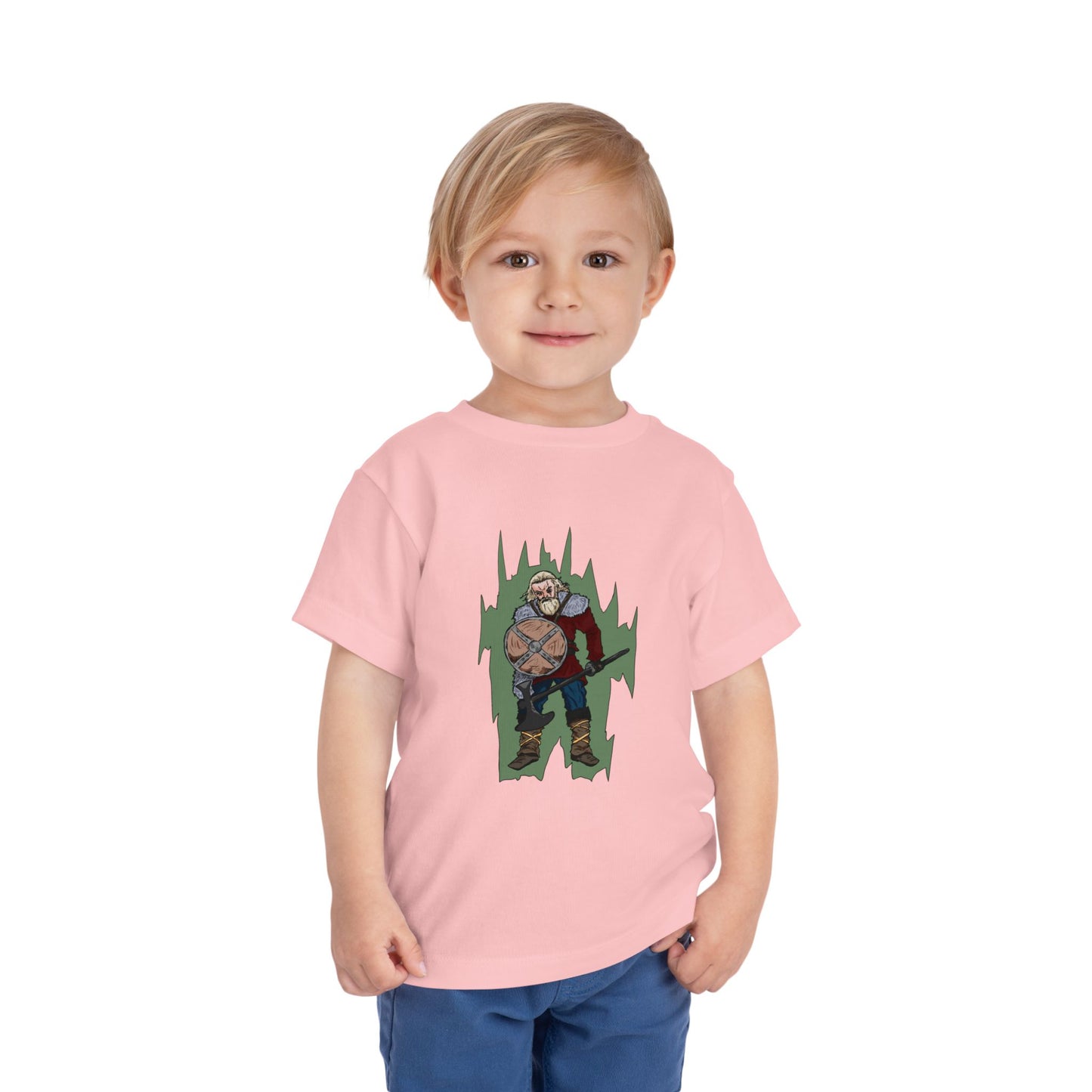 Toddler Tee — Viking Warrior Graphic Shirt