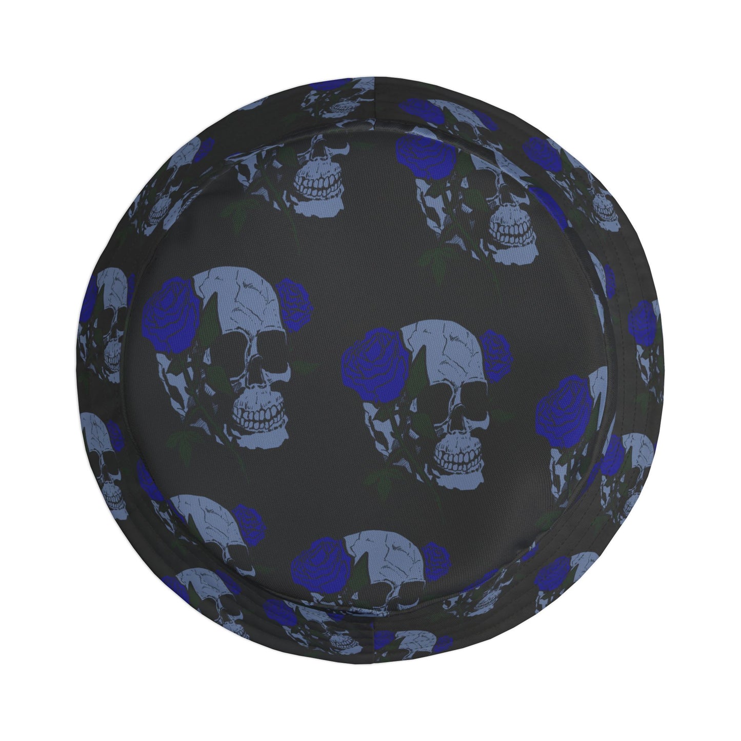 Skull Pattern Bucket Hat for Trendy Fashion Lovers, Festival Accessory, Beachwear, Street Style, Unisex Gift