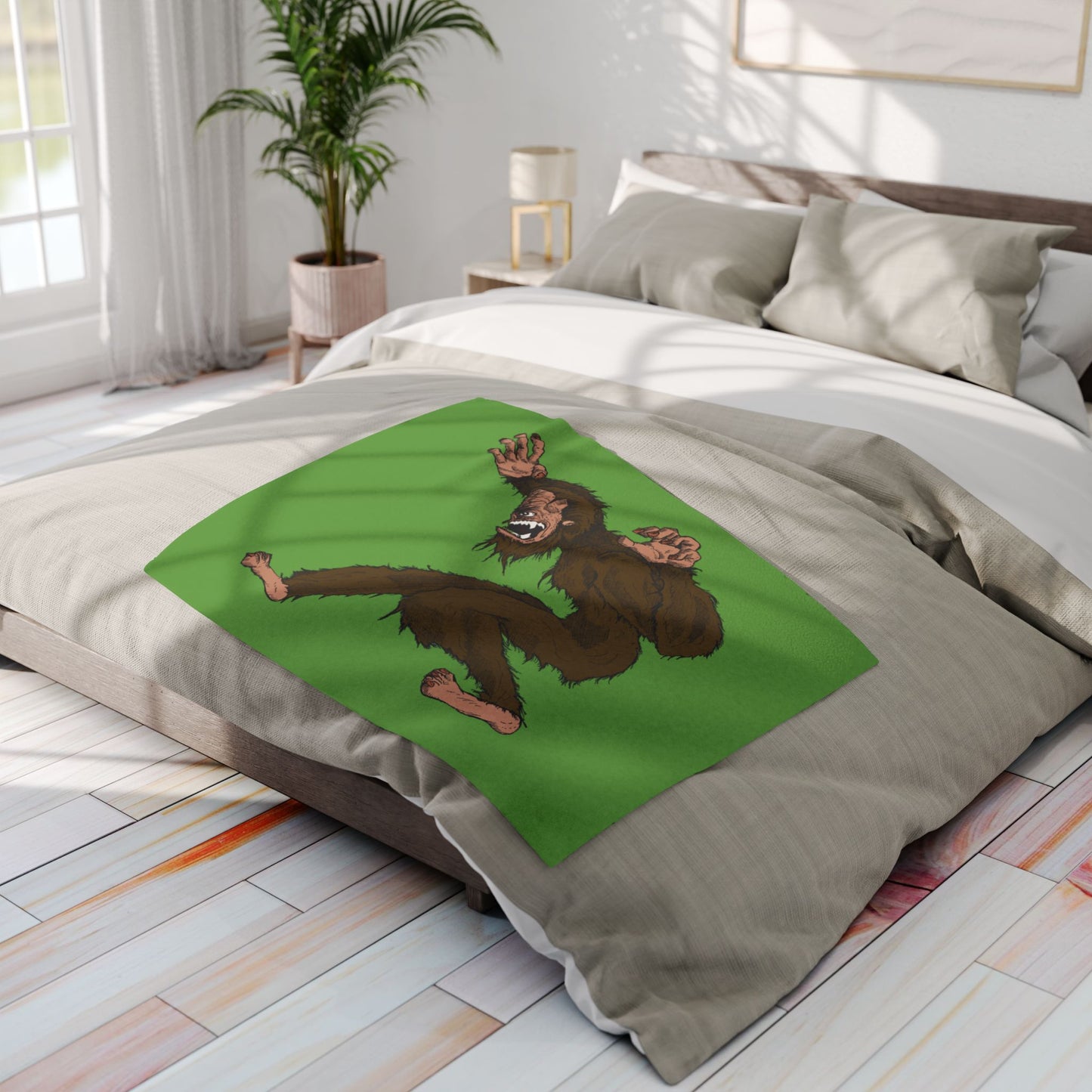 Berserker Bigfoot Arctic Fleece Blanket