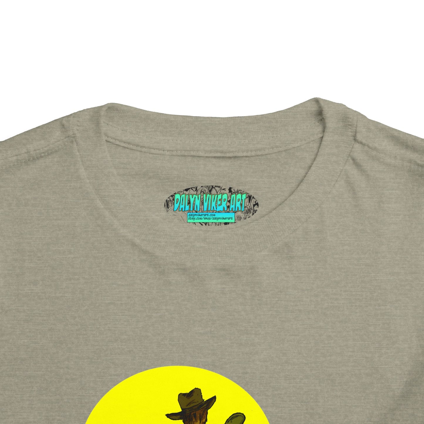 Toddler Tee — Colorful Cowboy Guitar Kids Shirt