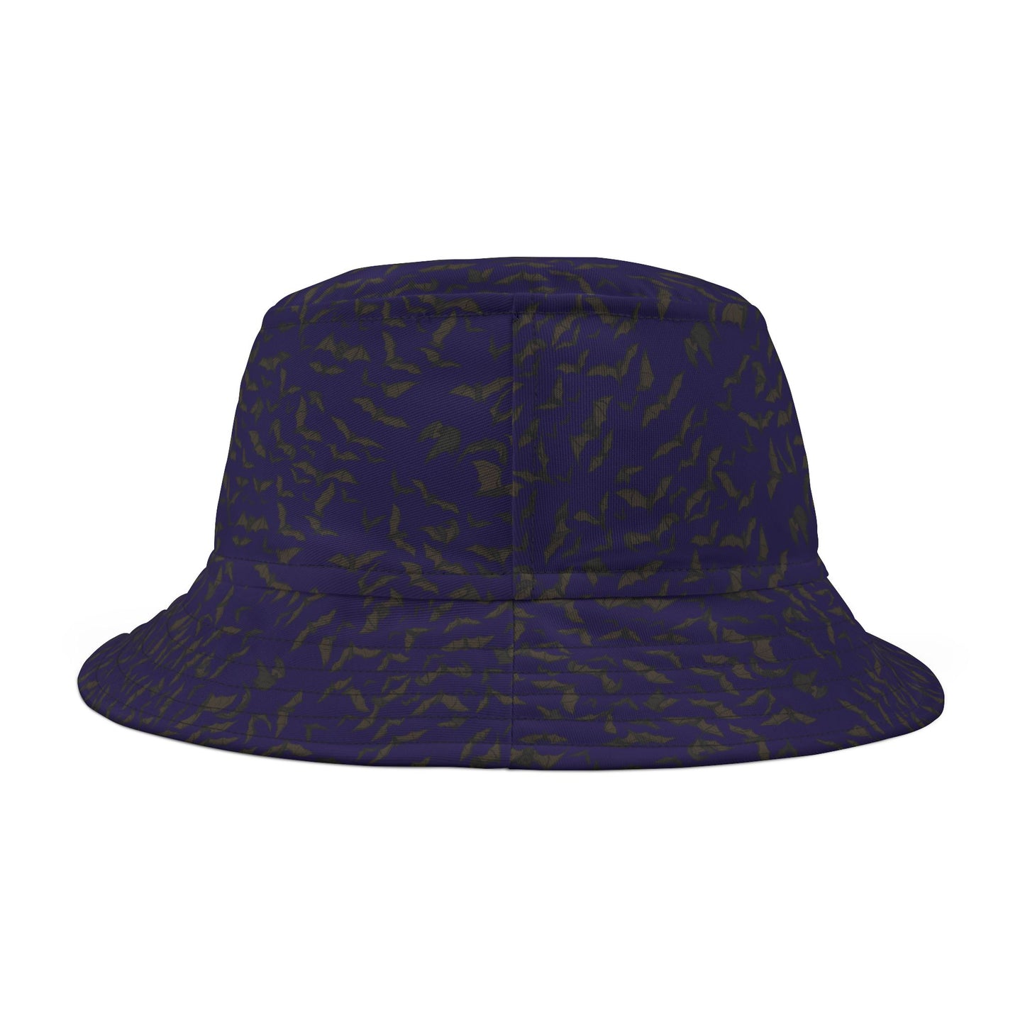 Nighttime Bats Bucket Hat, Trendy Sun Hat for Summer, Funky Outdoor Accessory, Perfect for Festivals, Travel and Beach Days