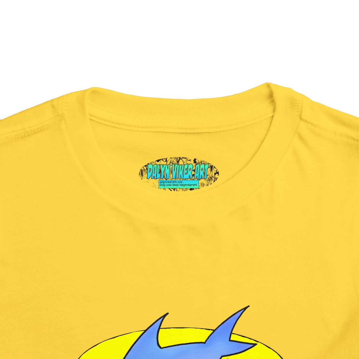 Toddler Shark Tee — Cute Blue Shark Graphic Kids Shirt