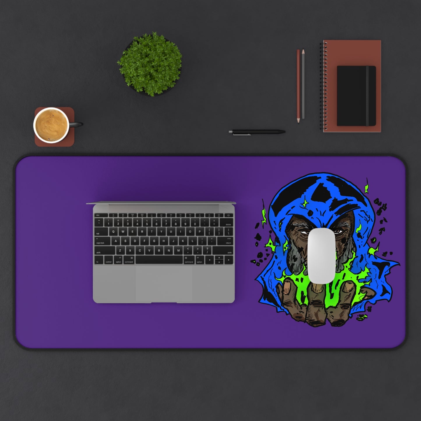 Cosmic Wizard Desk Mat