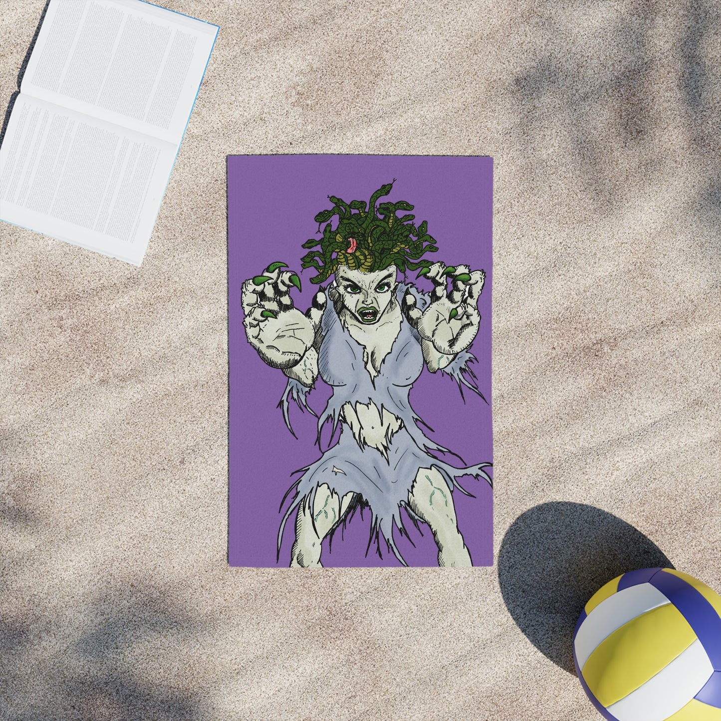 Medusa Beach Towel