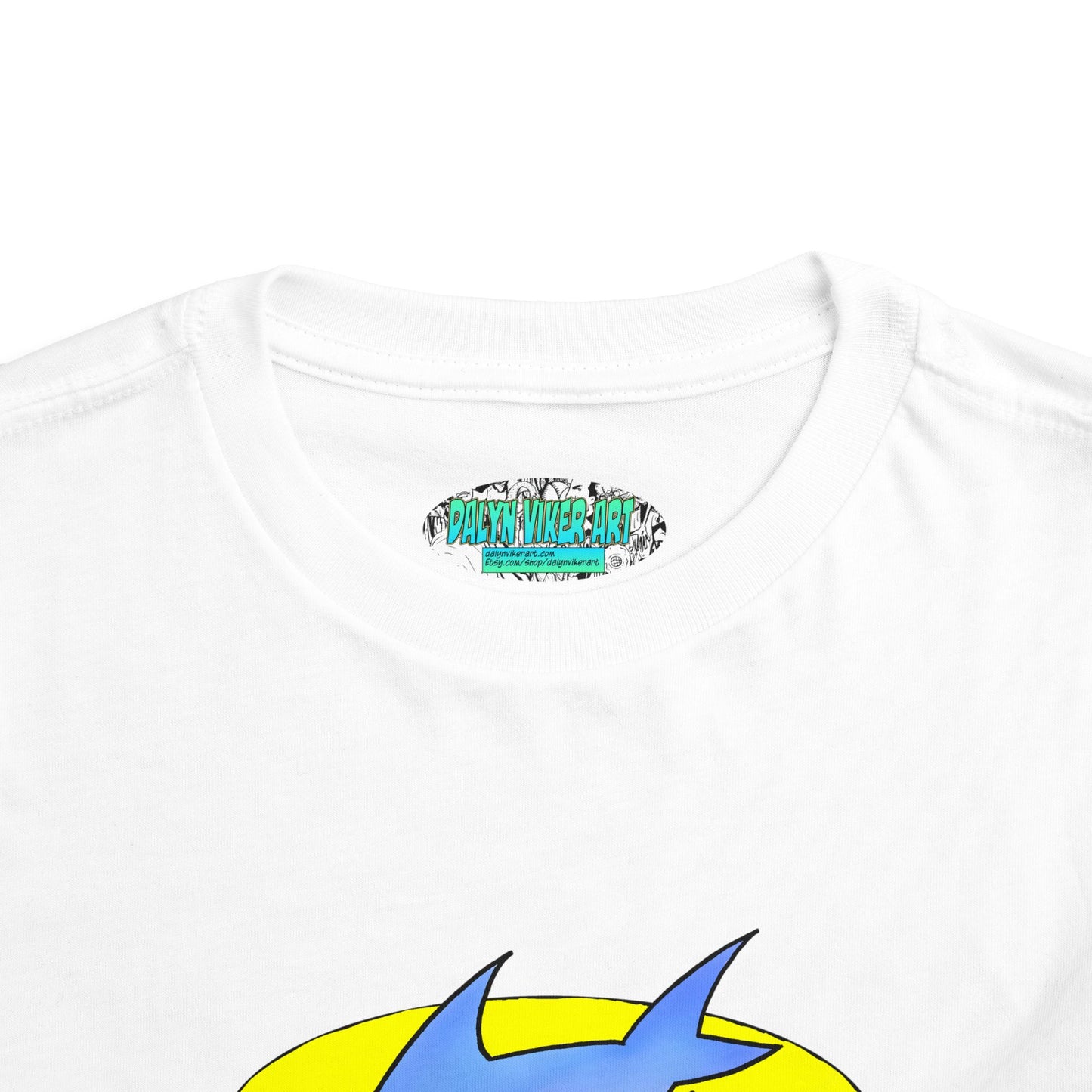 Toddler Shark Tee — Cute Blue Shark Graphic Kids Shirt