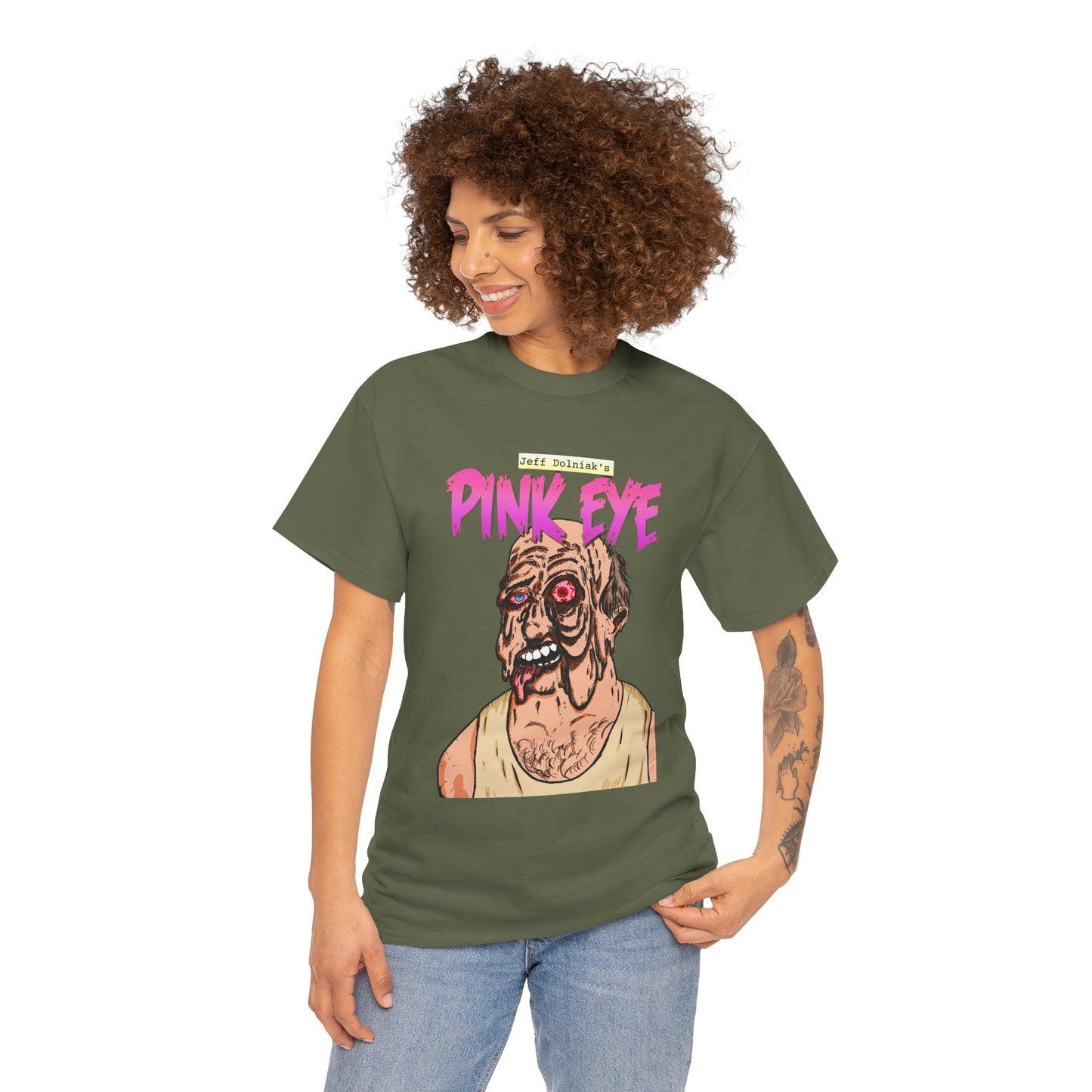 Pink Eye - Body Horror Illustration T-Shirt