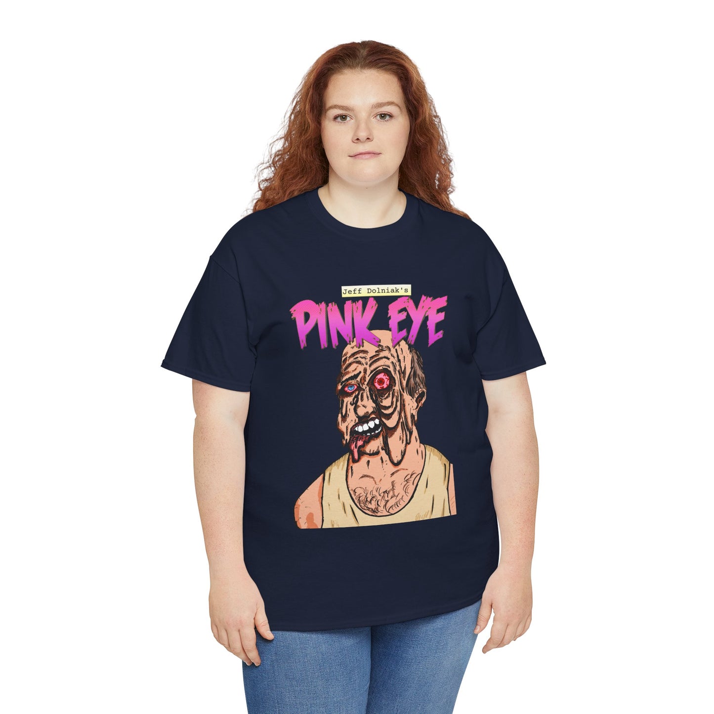 Pink Eye - Body Horror Illustration T-Shirt
