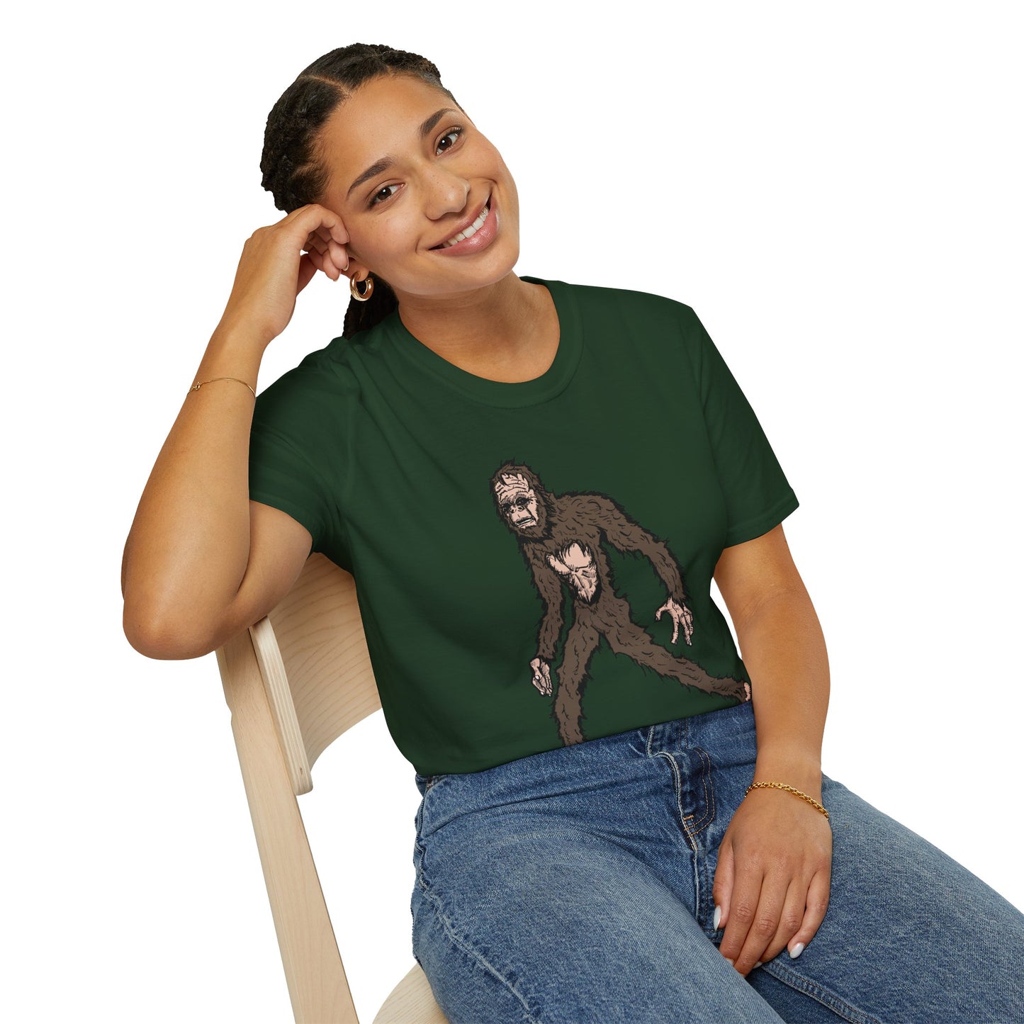 Bigfoot Stroll Unisex Softstyle T-Shirt