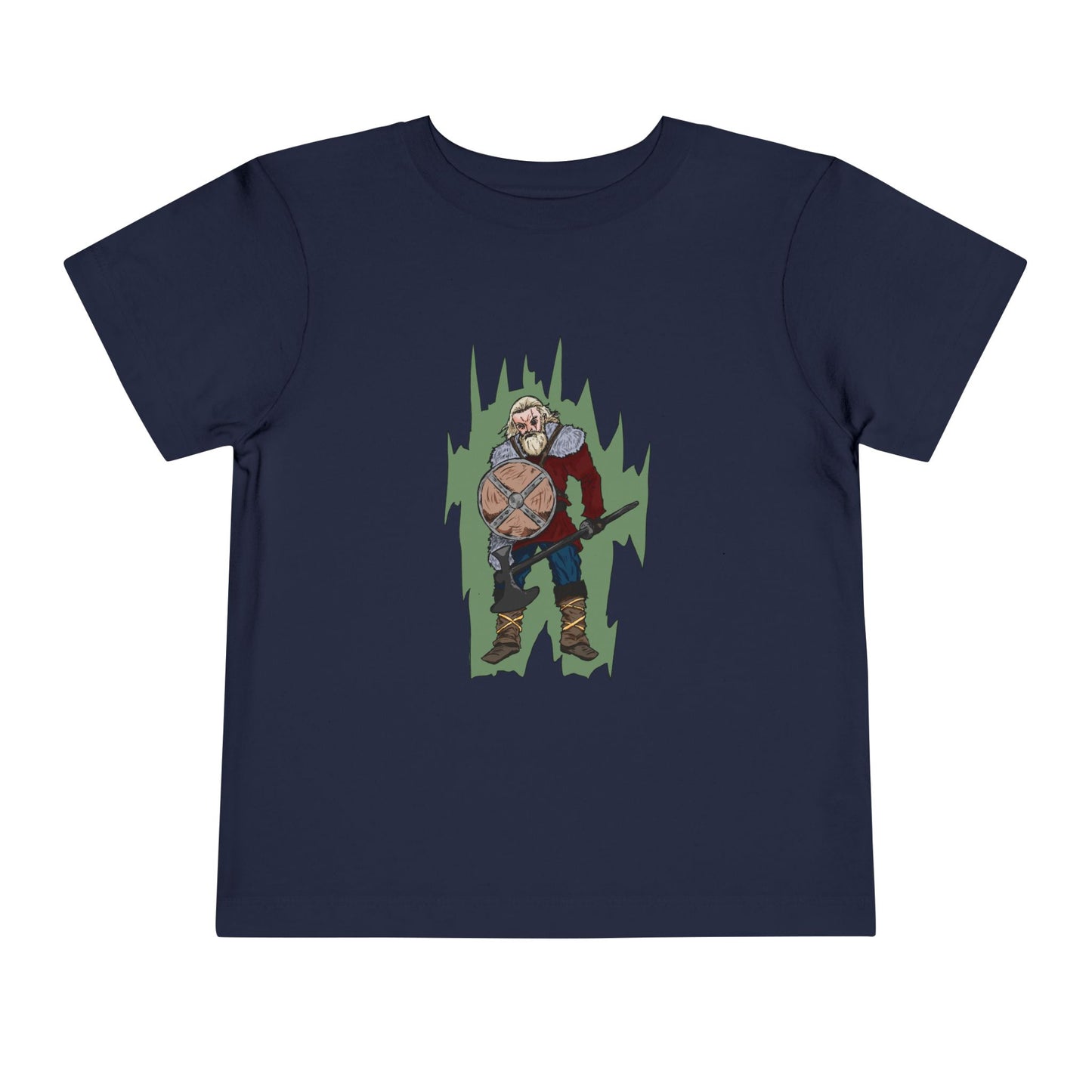 Toddler Tee — Viking Warrior Graphic Shirt