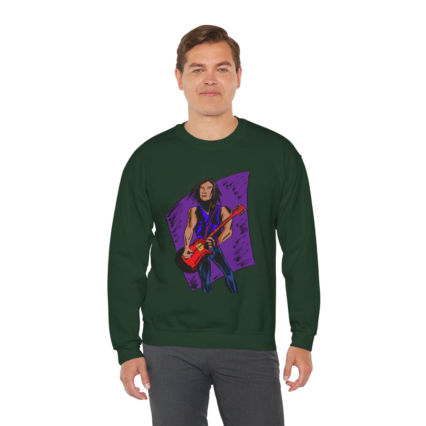 Rock Star Vintage Crewneck Sweatshirt