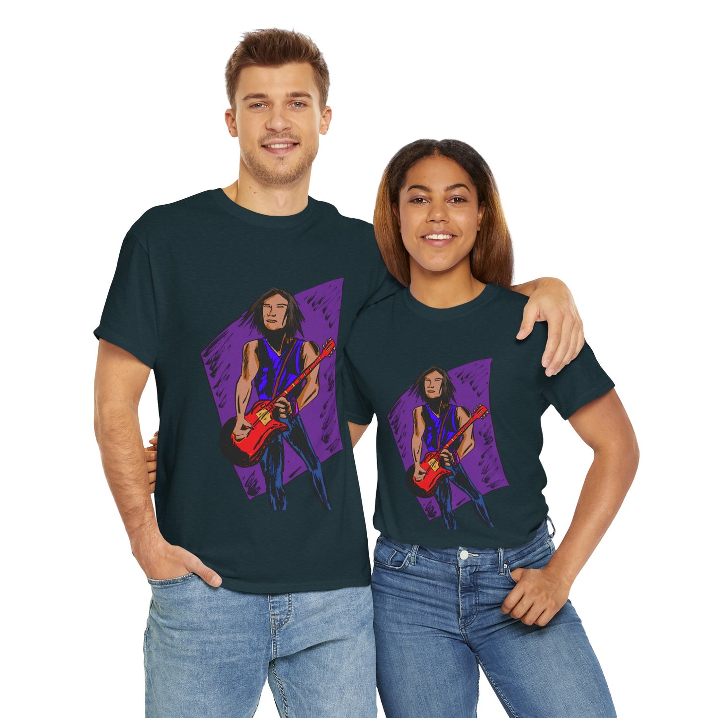 Rockstar Graphic Tee, Music Lover Shirt, Unisex Cotton T-Shirt, Gift for Musicians, Festival Outfit