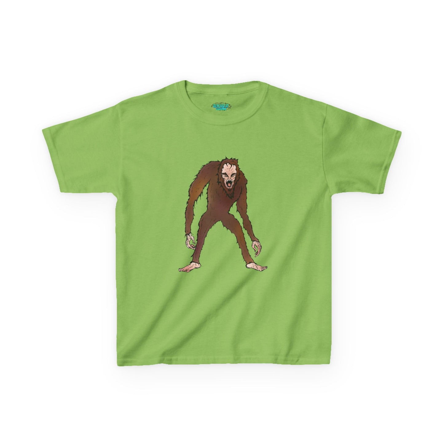 Kids Tee — Playful Sasquatch/Yeti Monster Graphic