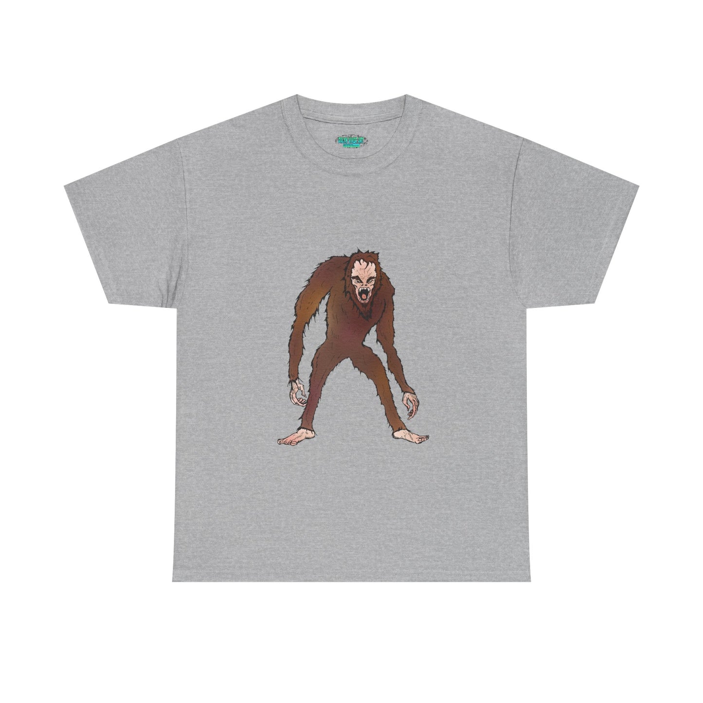 Bigfoot Sketch T‑Shirt — Retro Sasquatch Graphic Tee