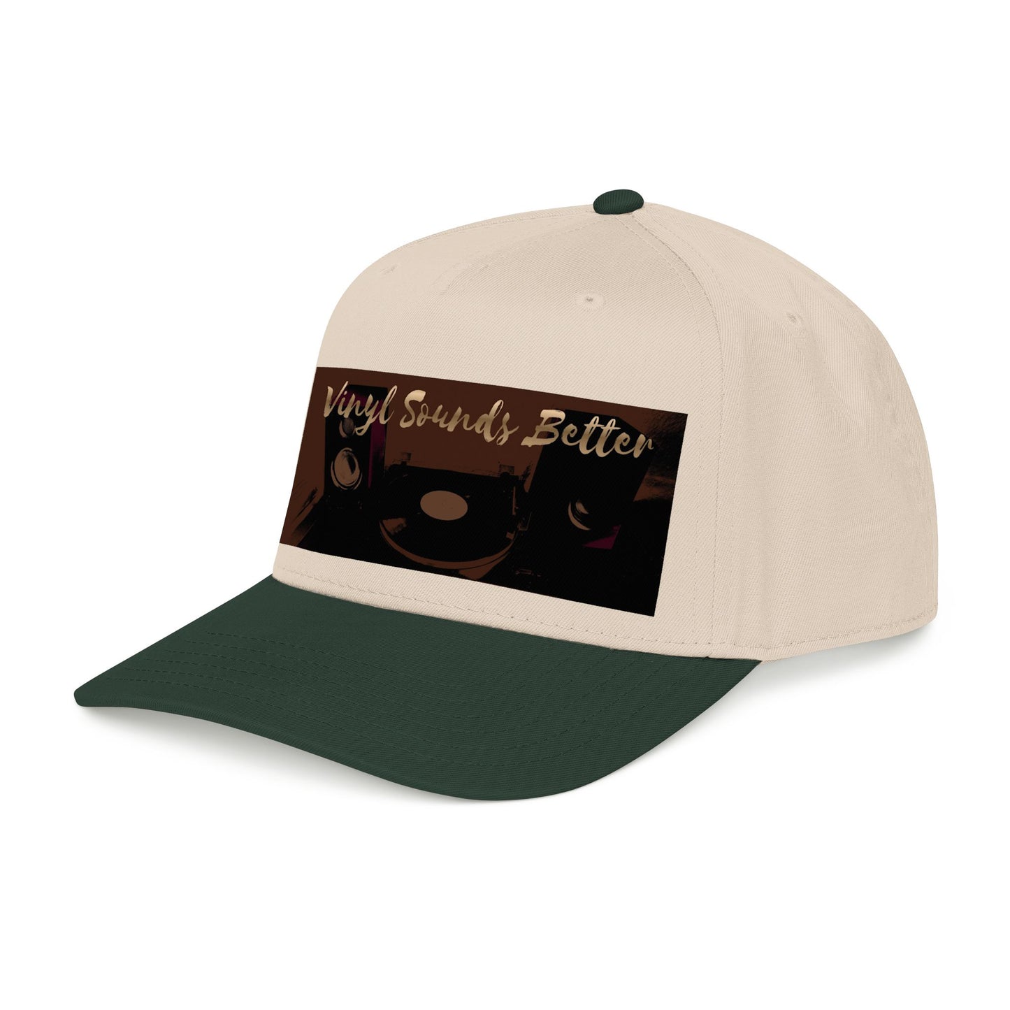 Vinyl Sounds Better - Mid Profile Baseball Cap