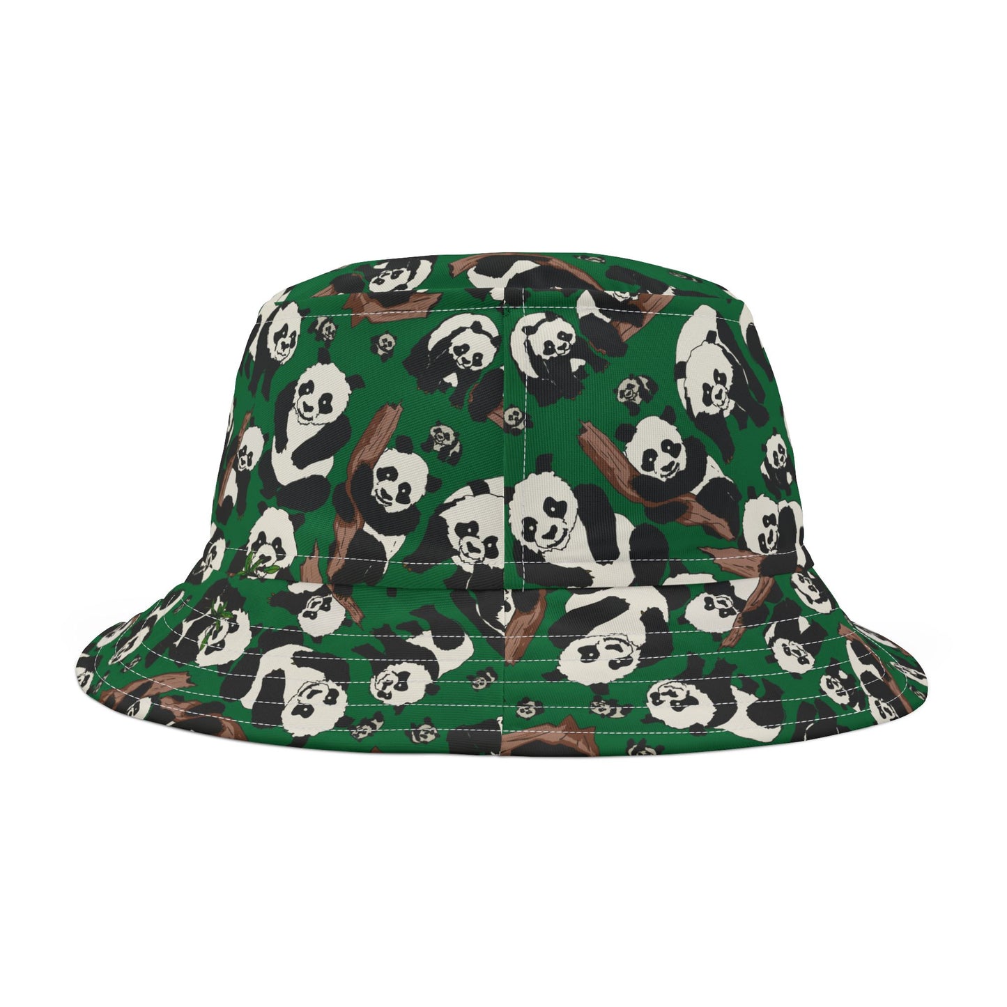 Panda Print Bucket Hat for Nature Lovers, Trendy Summer Accessory, Perfect for Beach Days, Festivals, and Outdoor Adventures