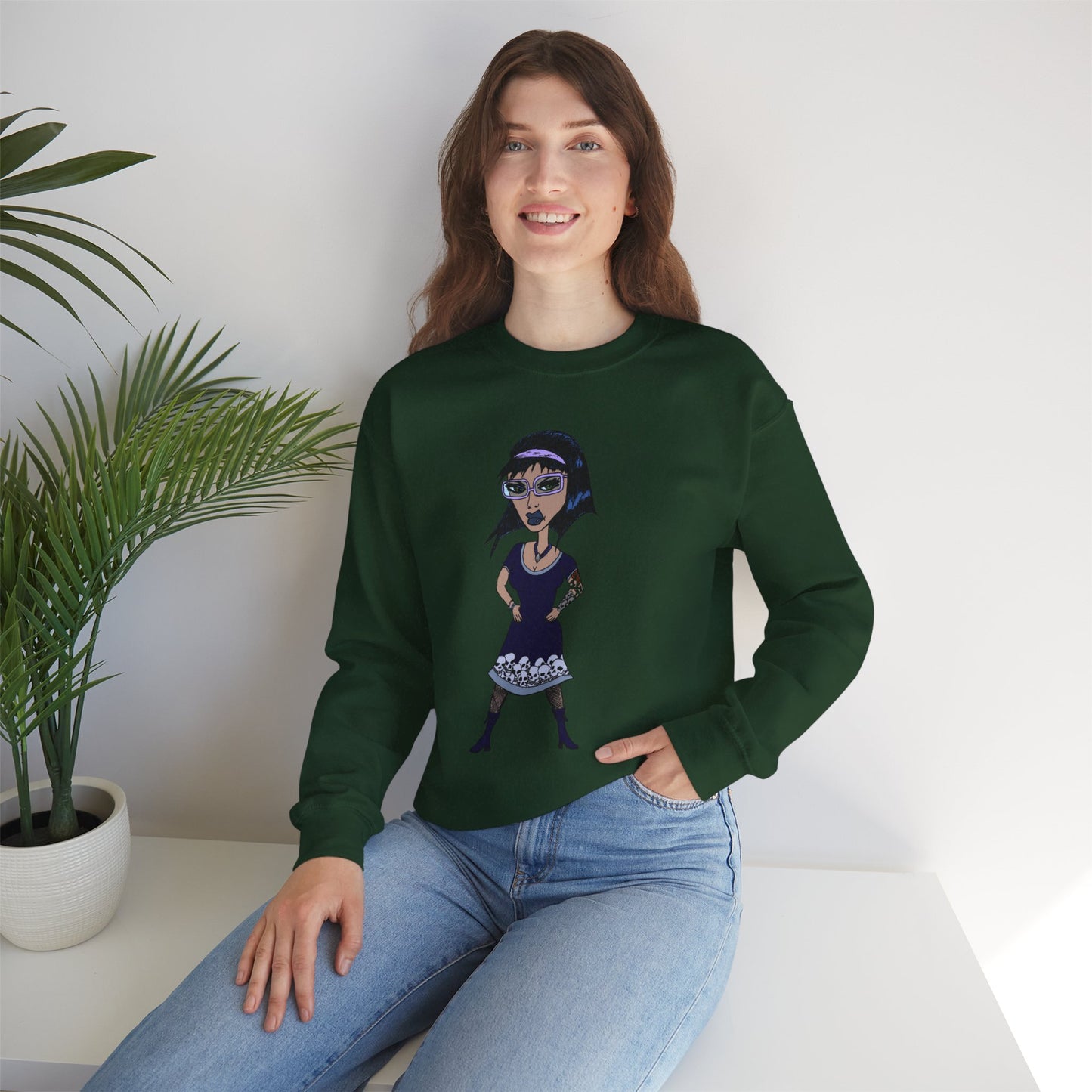 Gothic Girl Sweatshirt