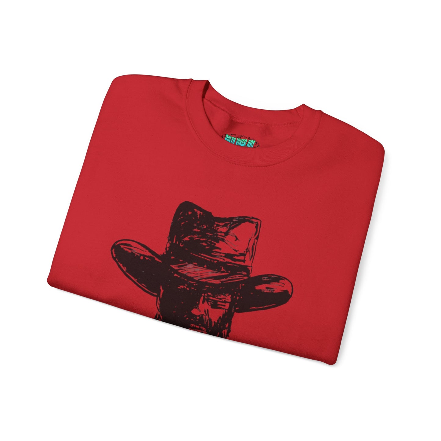 Cowboy Graphic Crewneck Sweatshirt