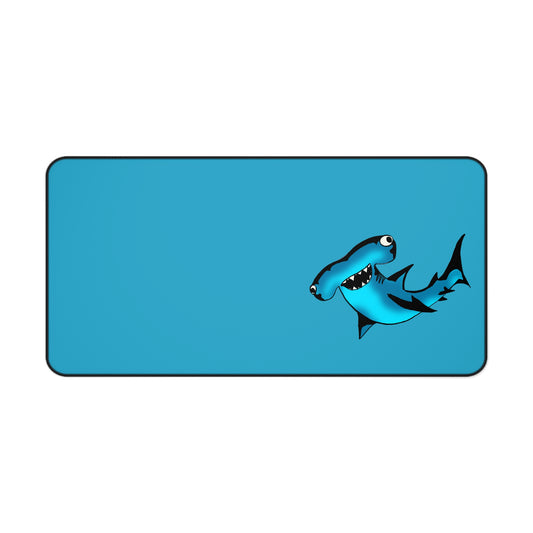 Funny Shark Desk Mat - Ocean Themed Office Accessory
