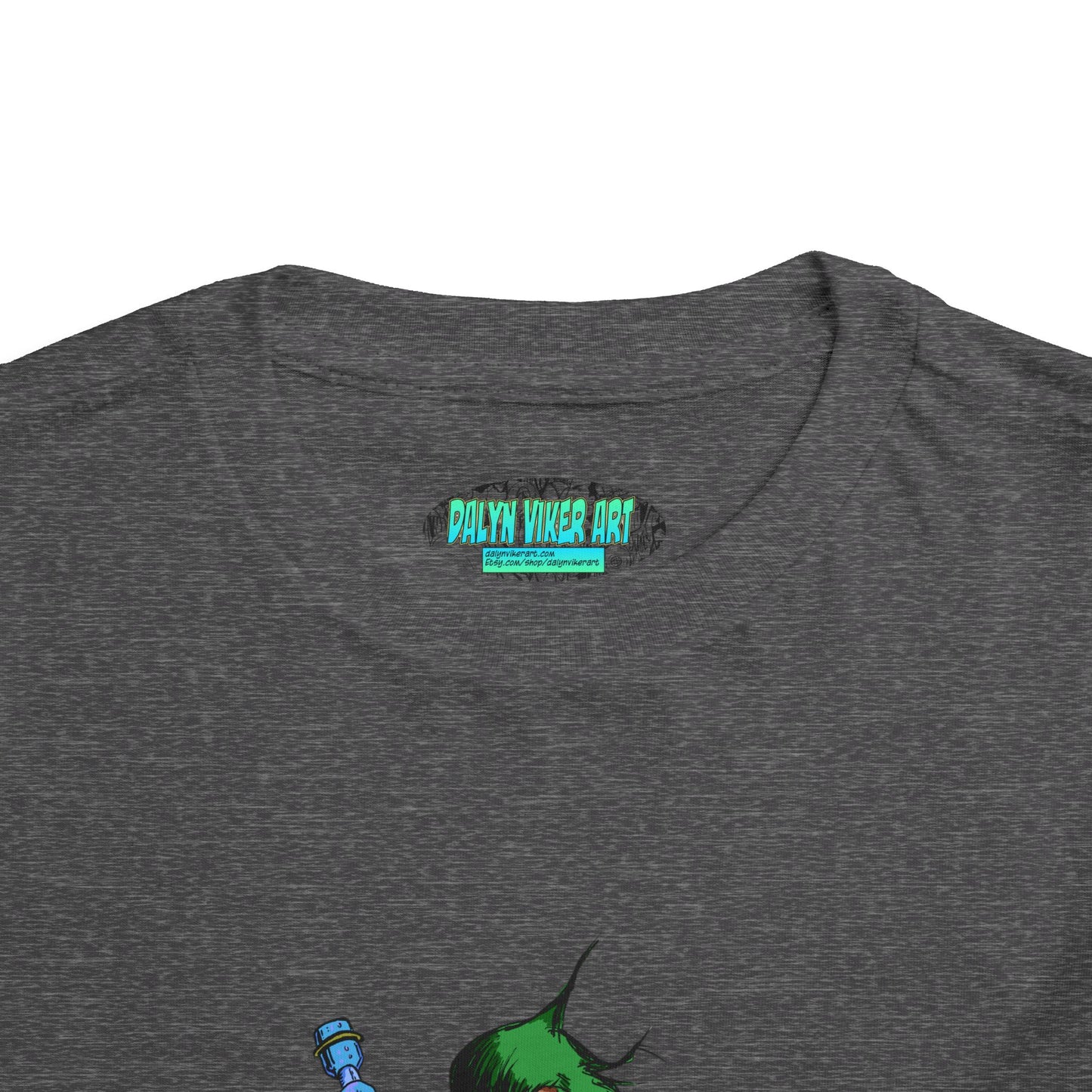 Toddler Tee — Colorful Space Hero Graphic