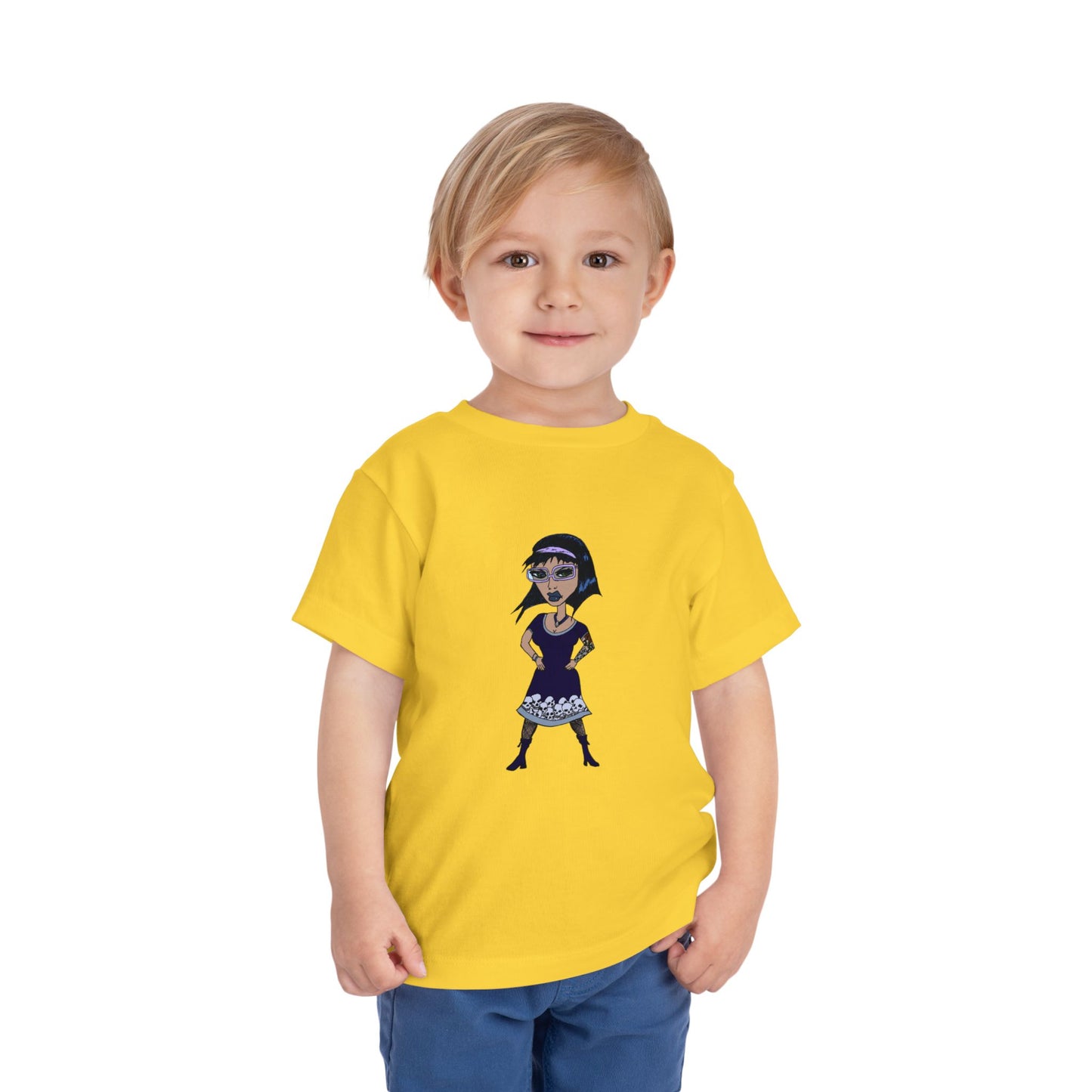 Goth Girl Toddler Tee