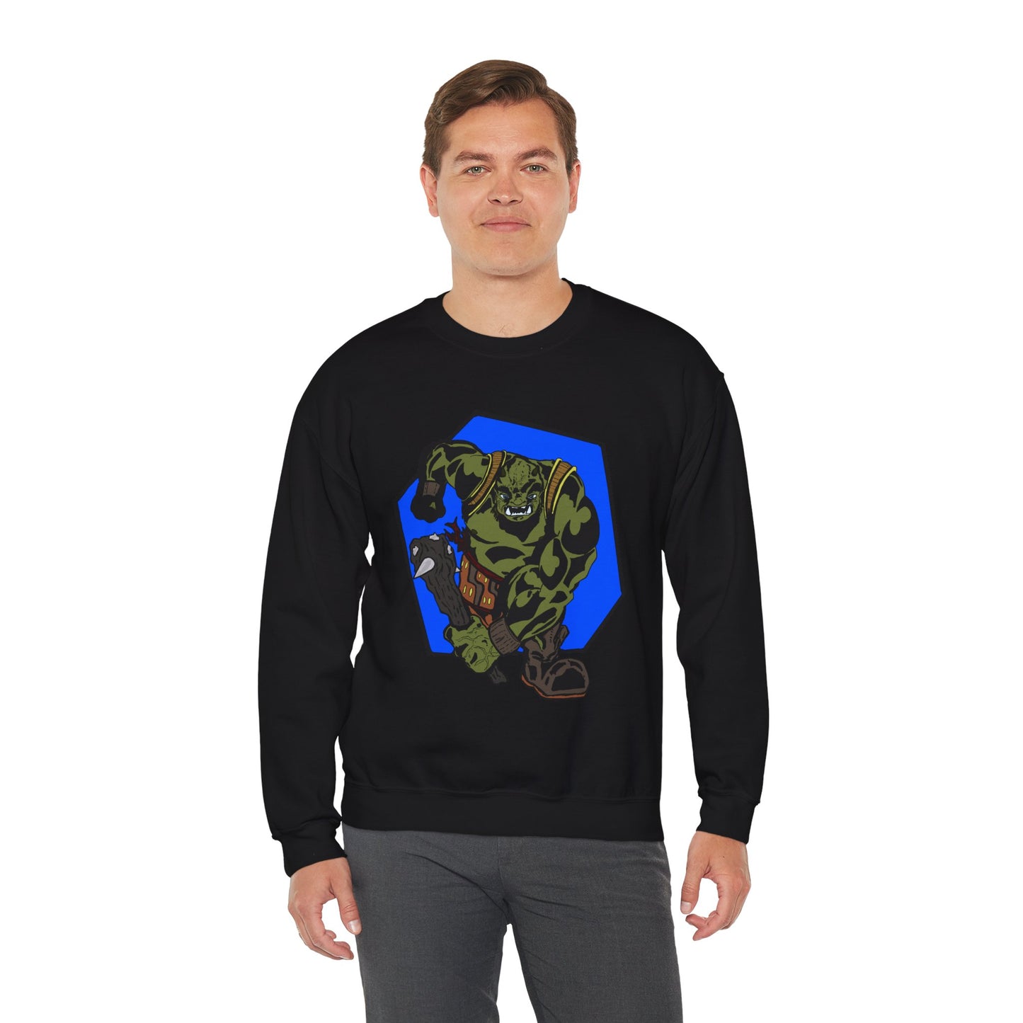 Rampaging Ogre Crewneck Sweatshirt for Marvel Fans