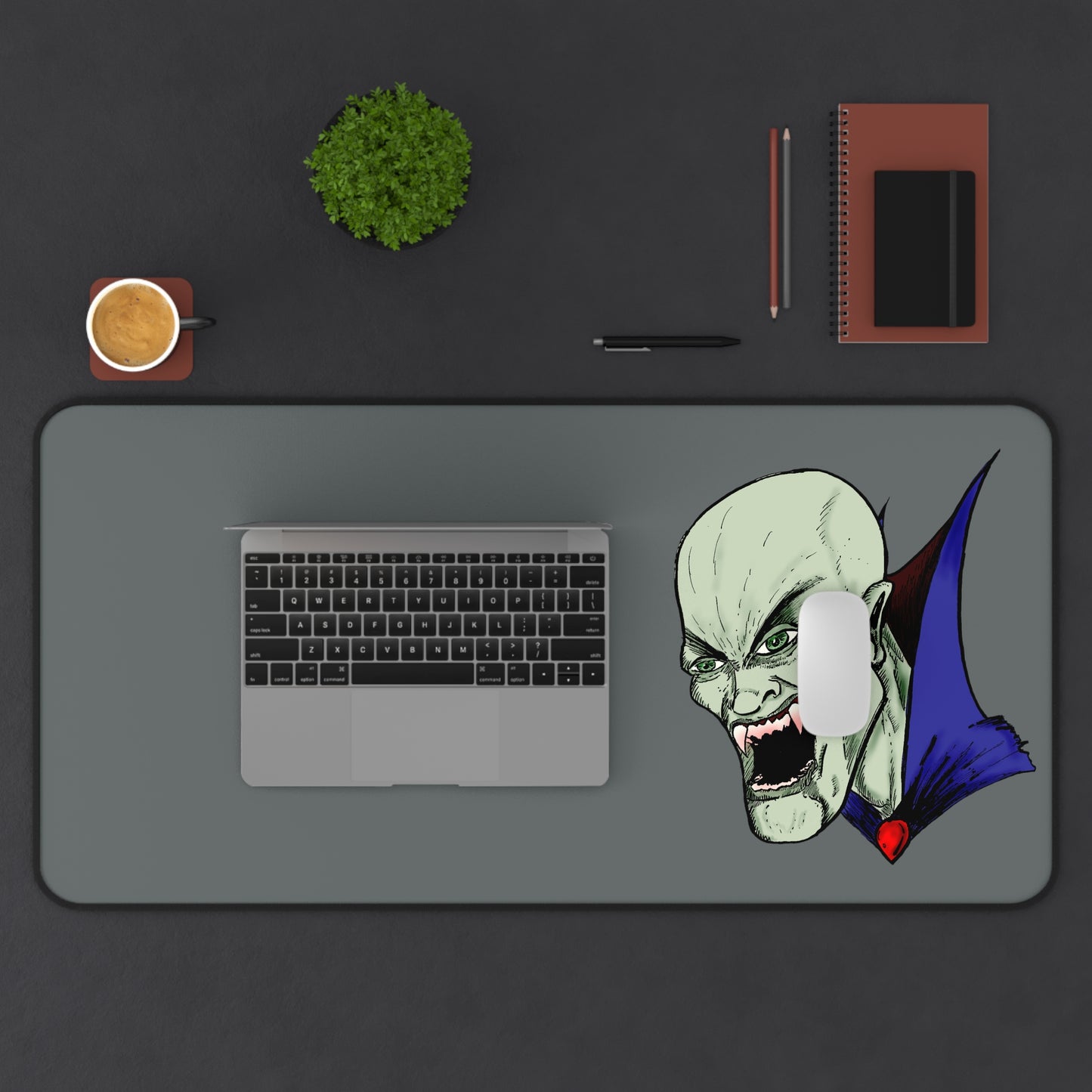 Bloodsucking Vampire Desk Mat