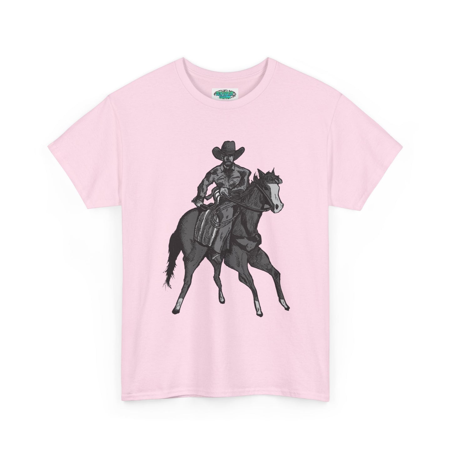 Cowboy on Horseback T‑Shirt — Vintage Western Rodeo Tee