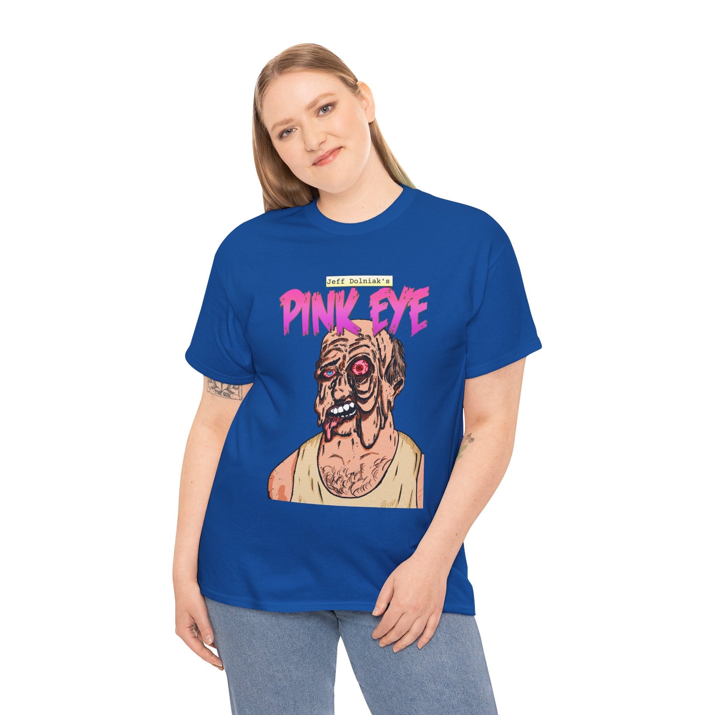Pink Eye - Body Horror Illustration T-Shirt