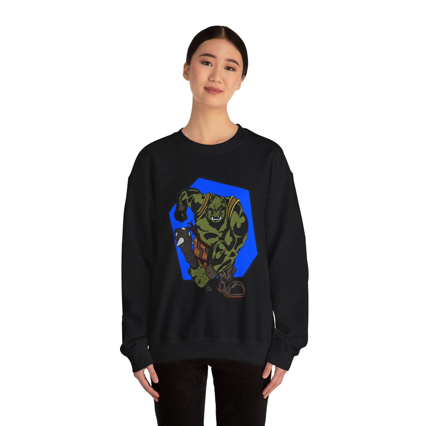 Rampaging Ogre Crewneck Sweatshirt for Marvel Fans